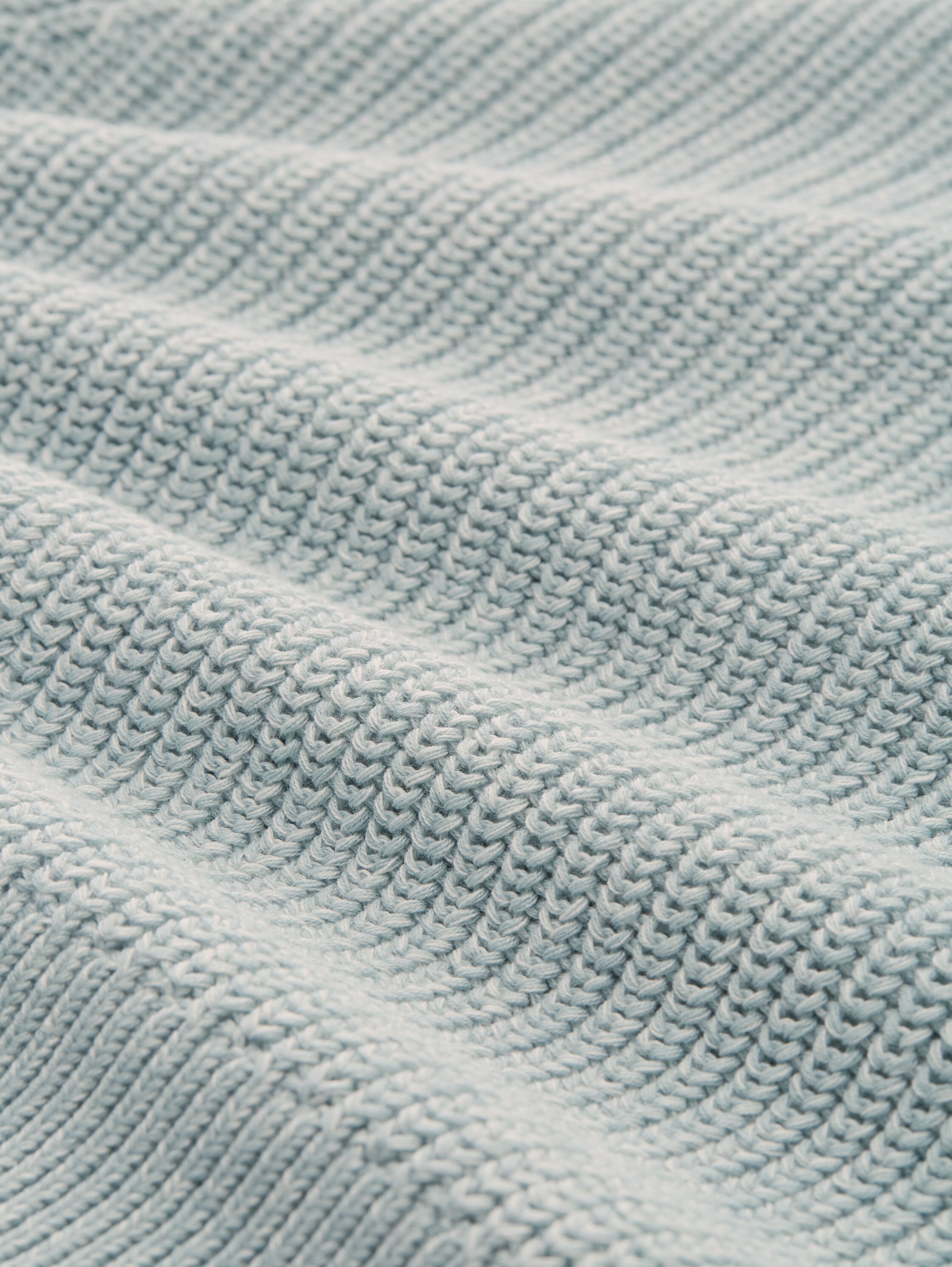 TOM TAILOR Denim Strickpullover, mit Strick-Struktur