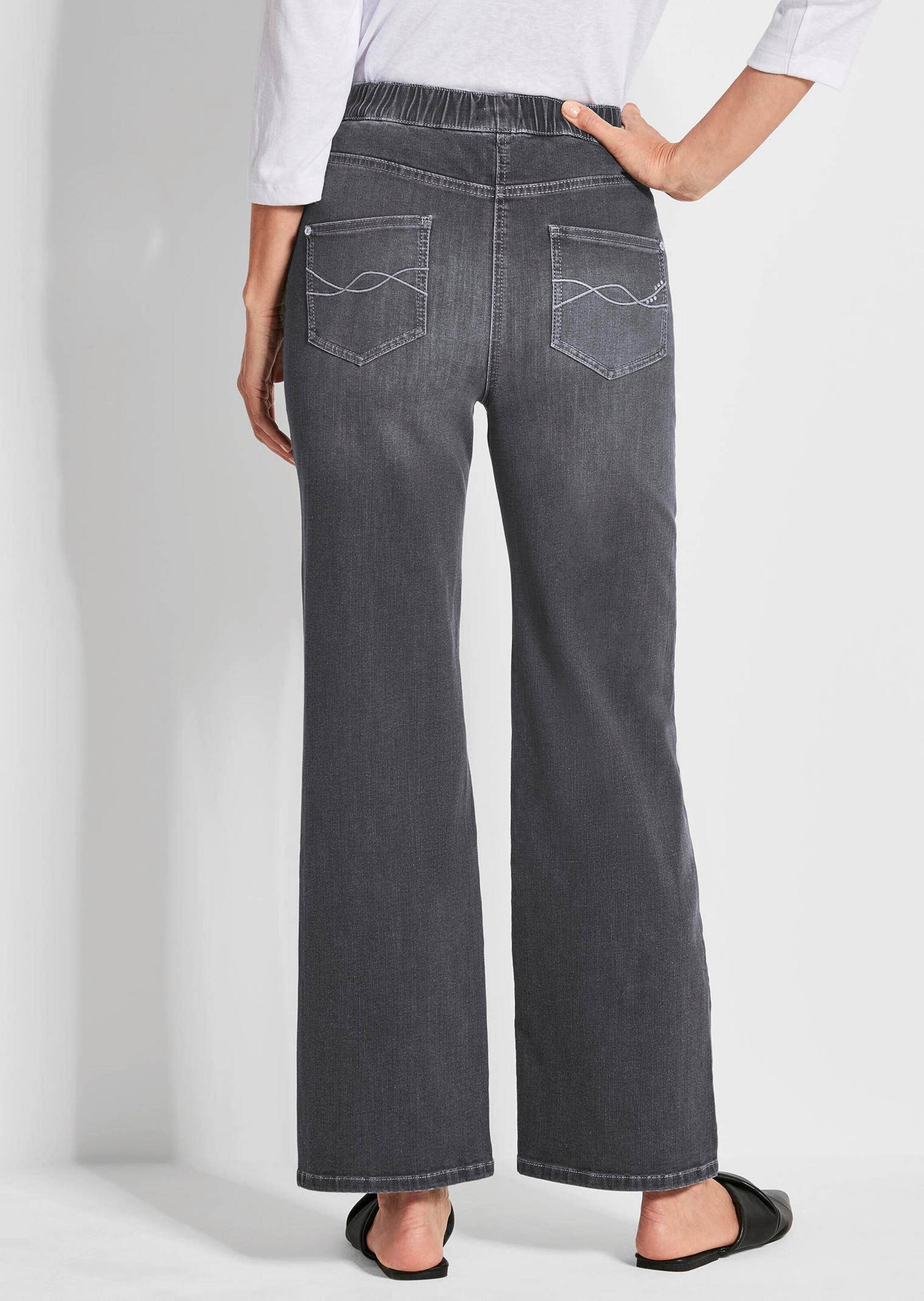 GOLDNER Stretch-Jeans »Kurzgröße Bequeme Jeanshose VERA«