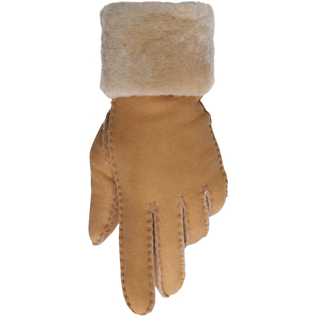 PEARLWOOD Lederhandschuhe »Emma«, Atmungsaktiv, Wärmeregulierend, Wind -  und Wasserabweisend kaufen | BAUR