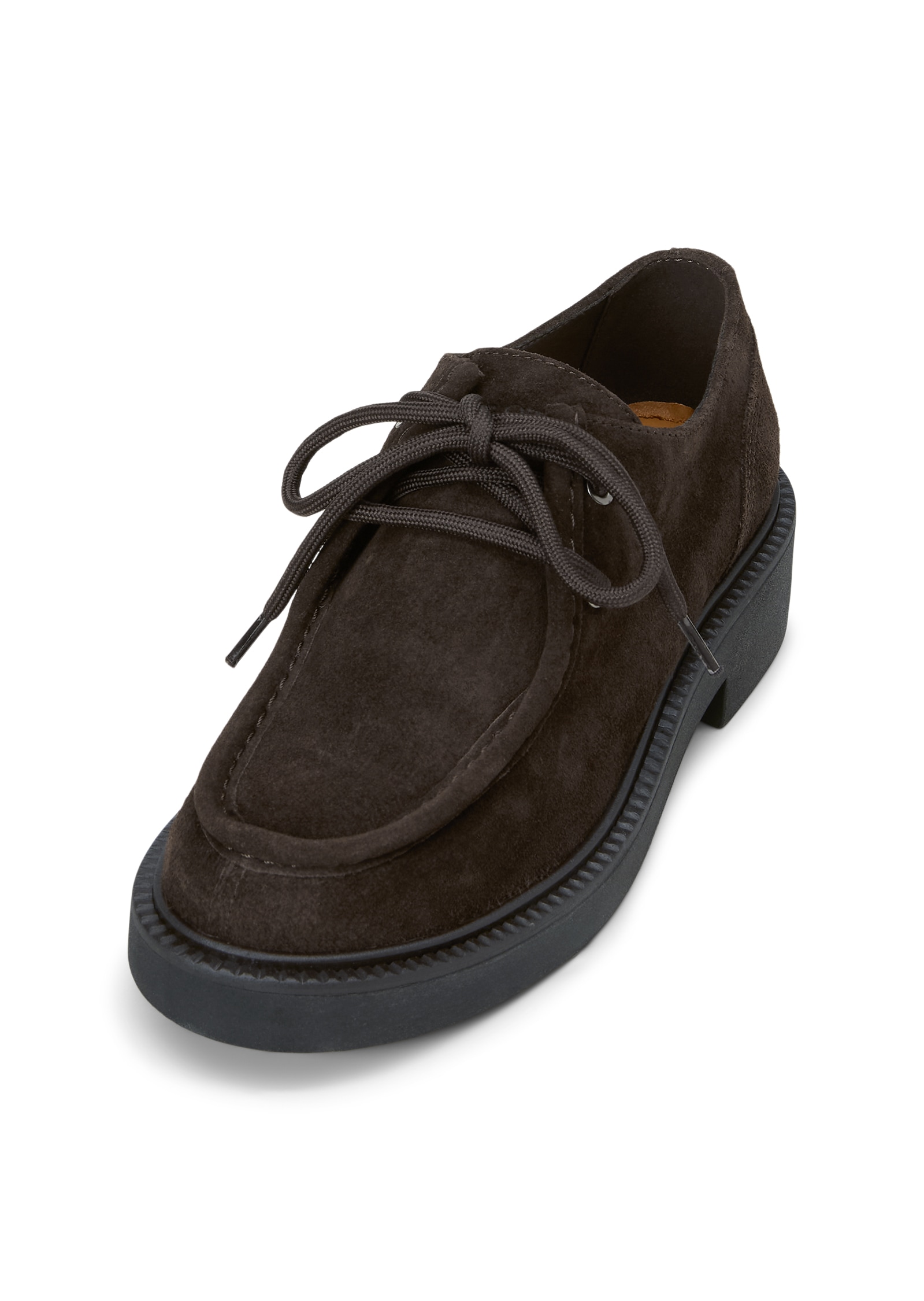 Marc O'Polo Schnürschuh »Model Perla 1«  Blockabsatz, Halbschuh mit modischer Mokassinnaht