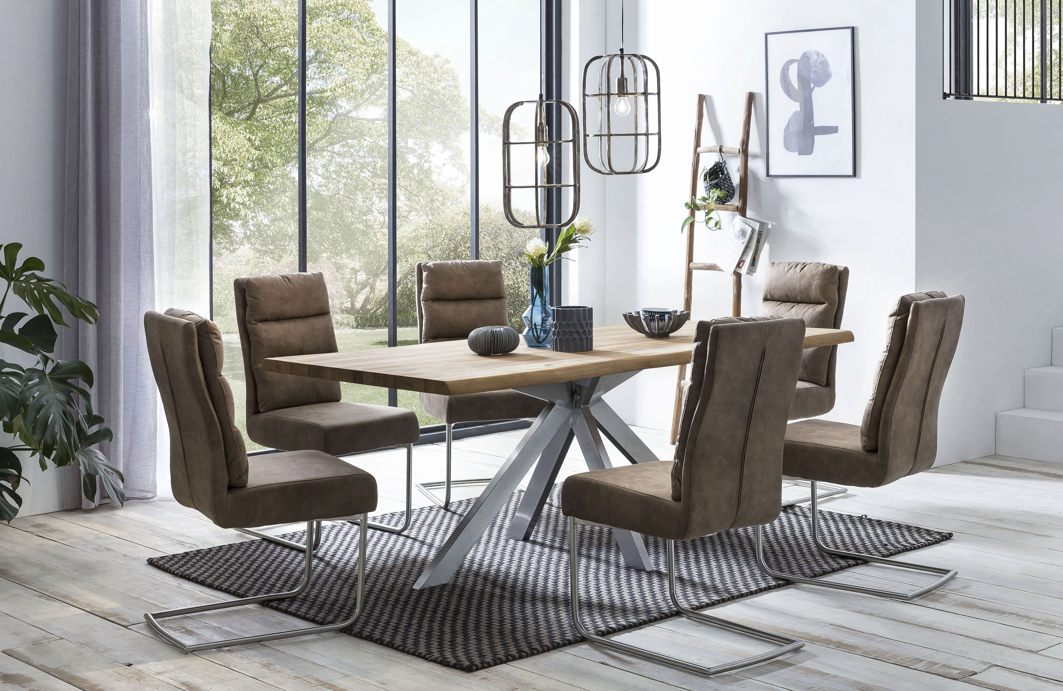 Home affaire "Tristan natur" mit echter Baumkante
