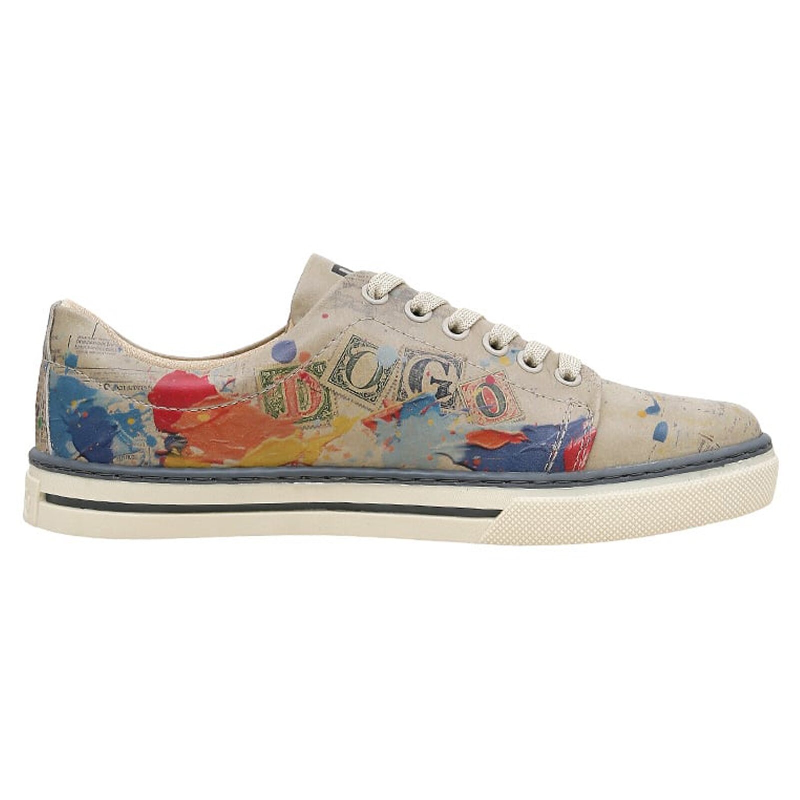 Thumbnail - DOGO Sneaker "Classic Schnürsneaker Dogo Stamp Damen Sneaker" Handgefertigt