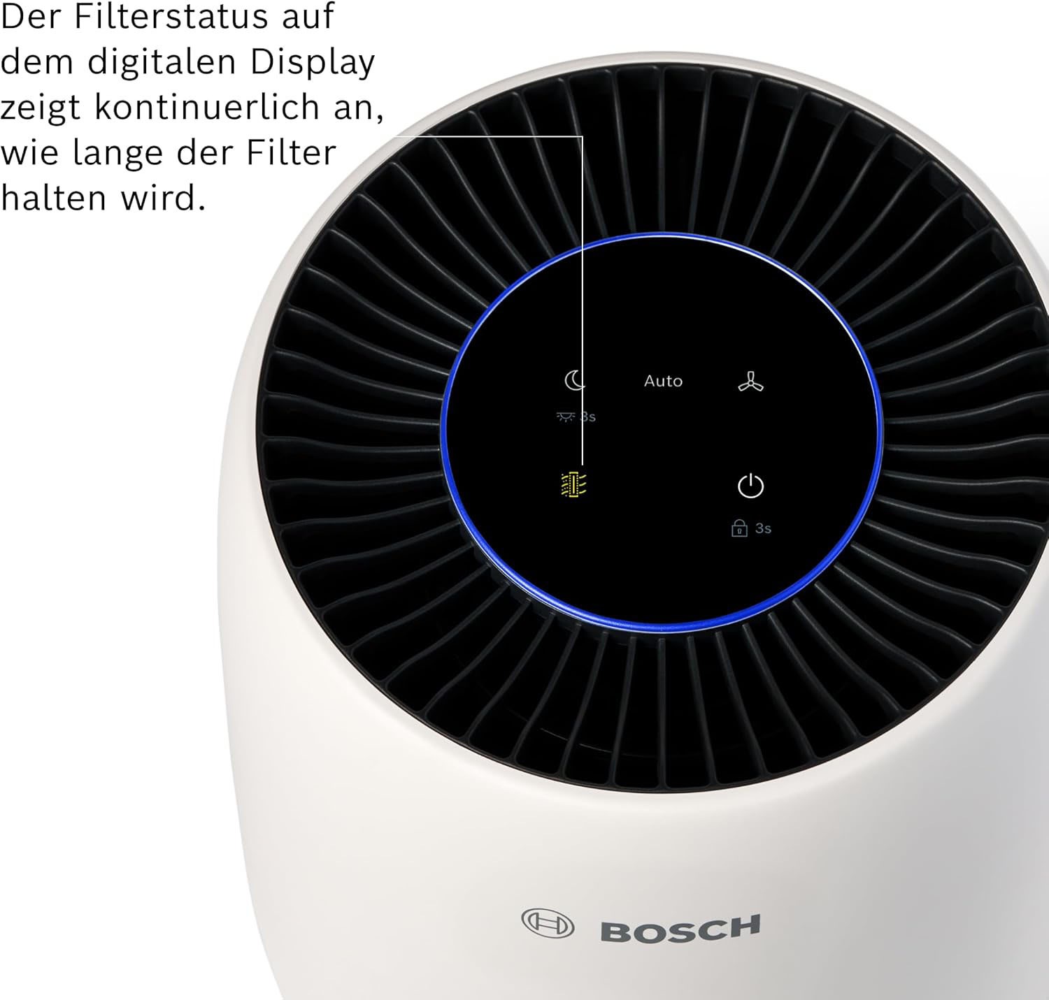 BOSCH Kombifilter »3-in-1 HEPA Filter mit Hocheffizienter Aktivkohlefilter«