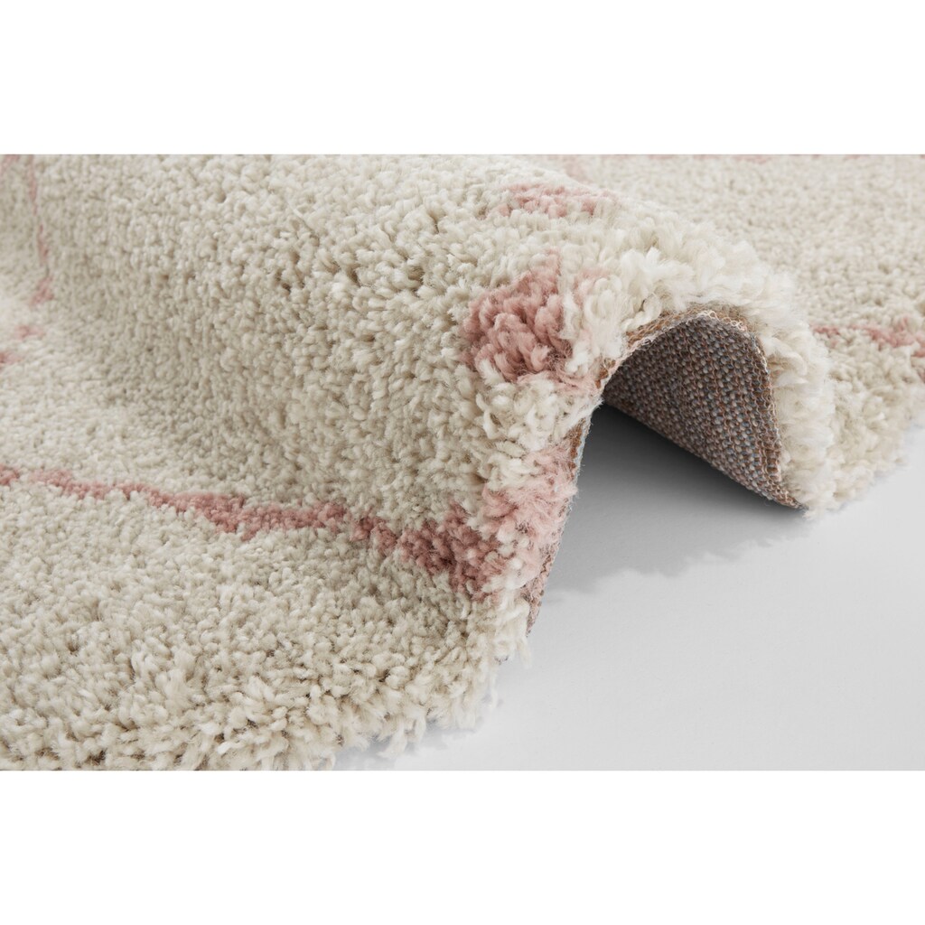 HANSE Home Hochflor-Teppich »Hash«, rund