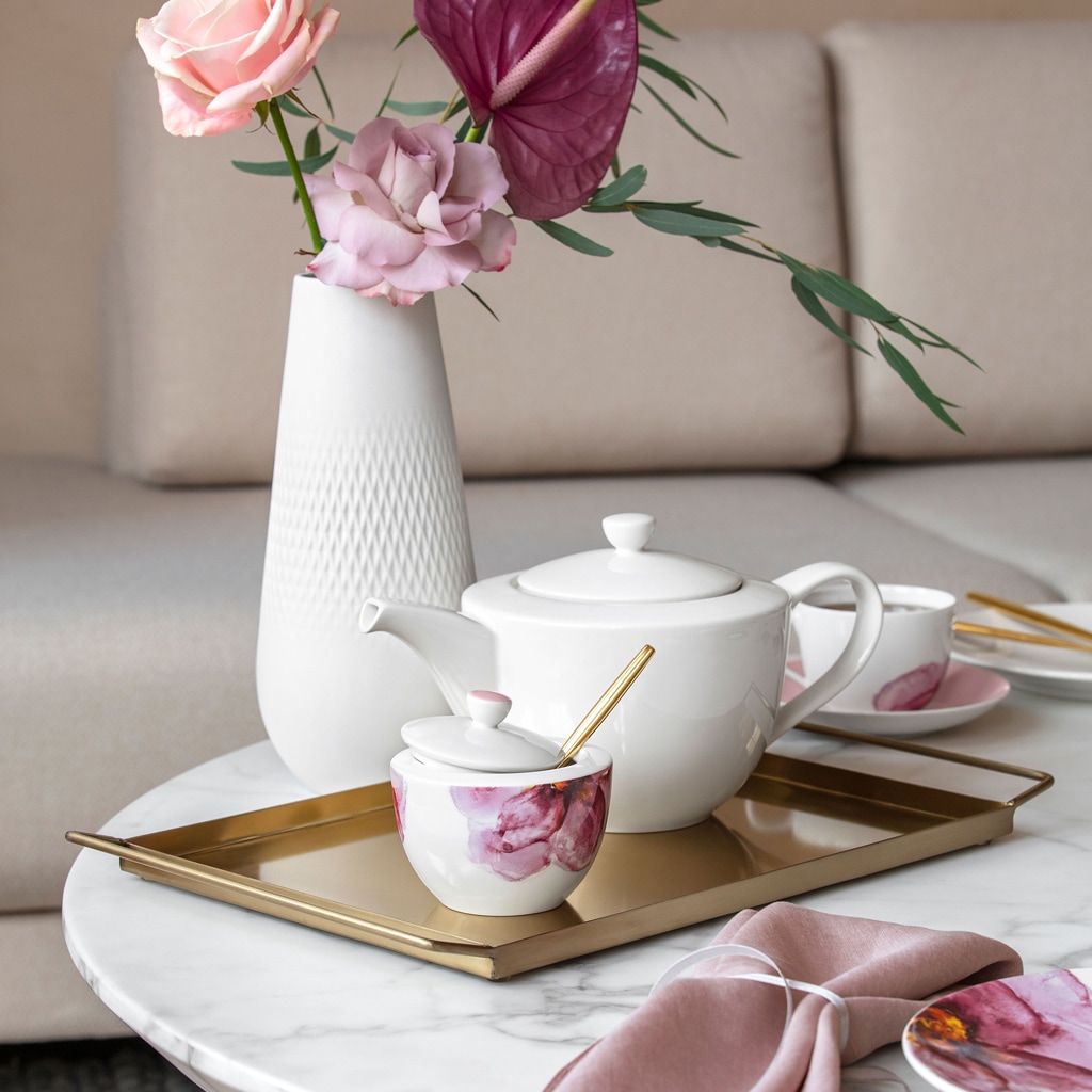 Villeroy & Boch Teekanne »Teekanne For Me 1,3 Liter weiß«