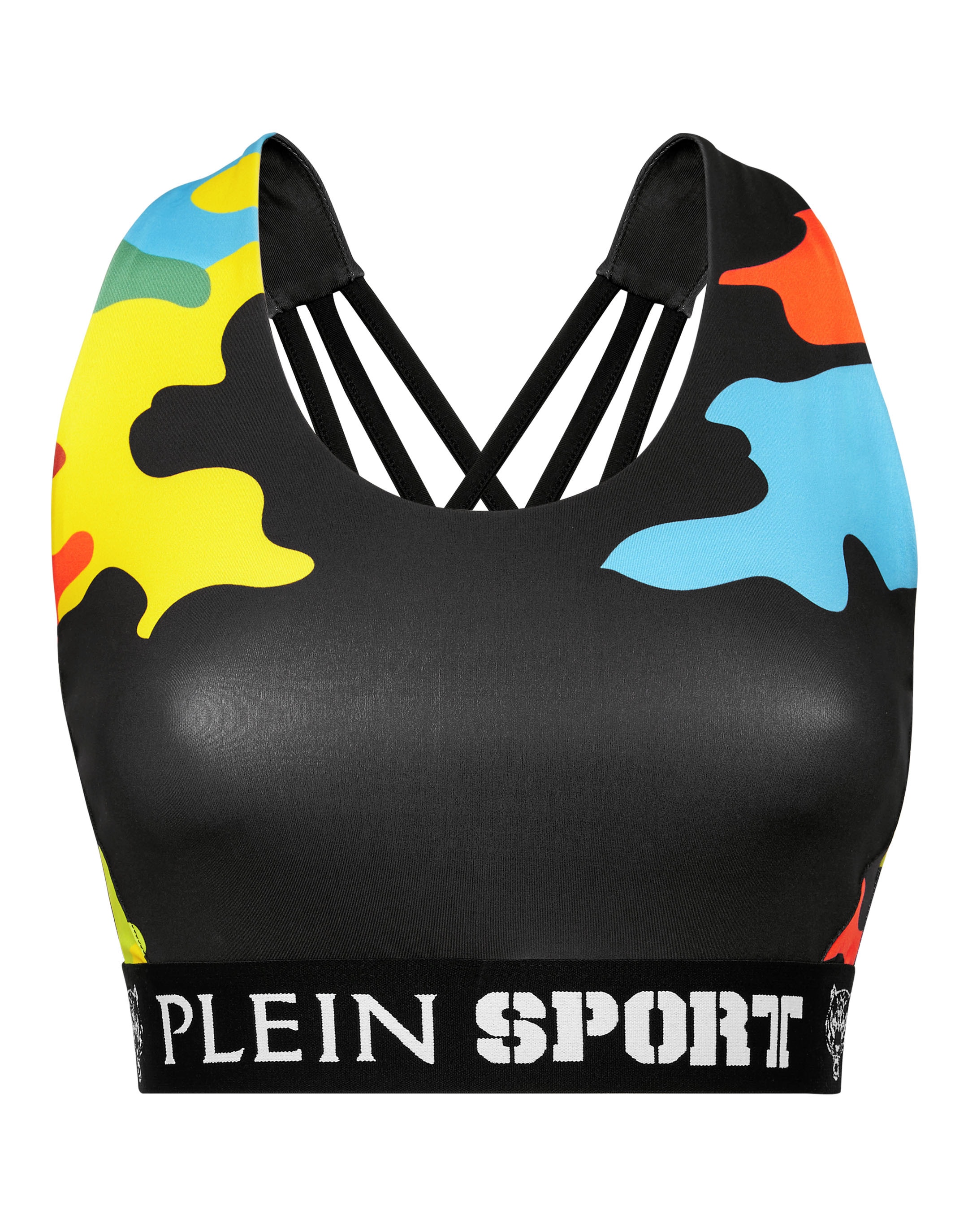 PLEIN SPORT Lauftop »Jogging Bra Camouflage«