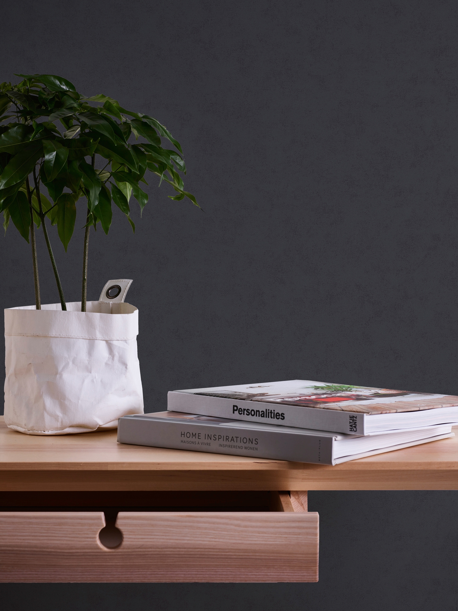 A.S. Création Vliestapete »Neue Bude 2.0 Used Glam Vintage Uni Optik«, uni-einfarbig-unifarben, Uni Tapete einfarbig Tapeten Wohnzimmer Schlafzimmer Küche modern Flur