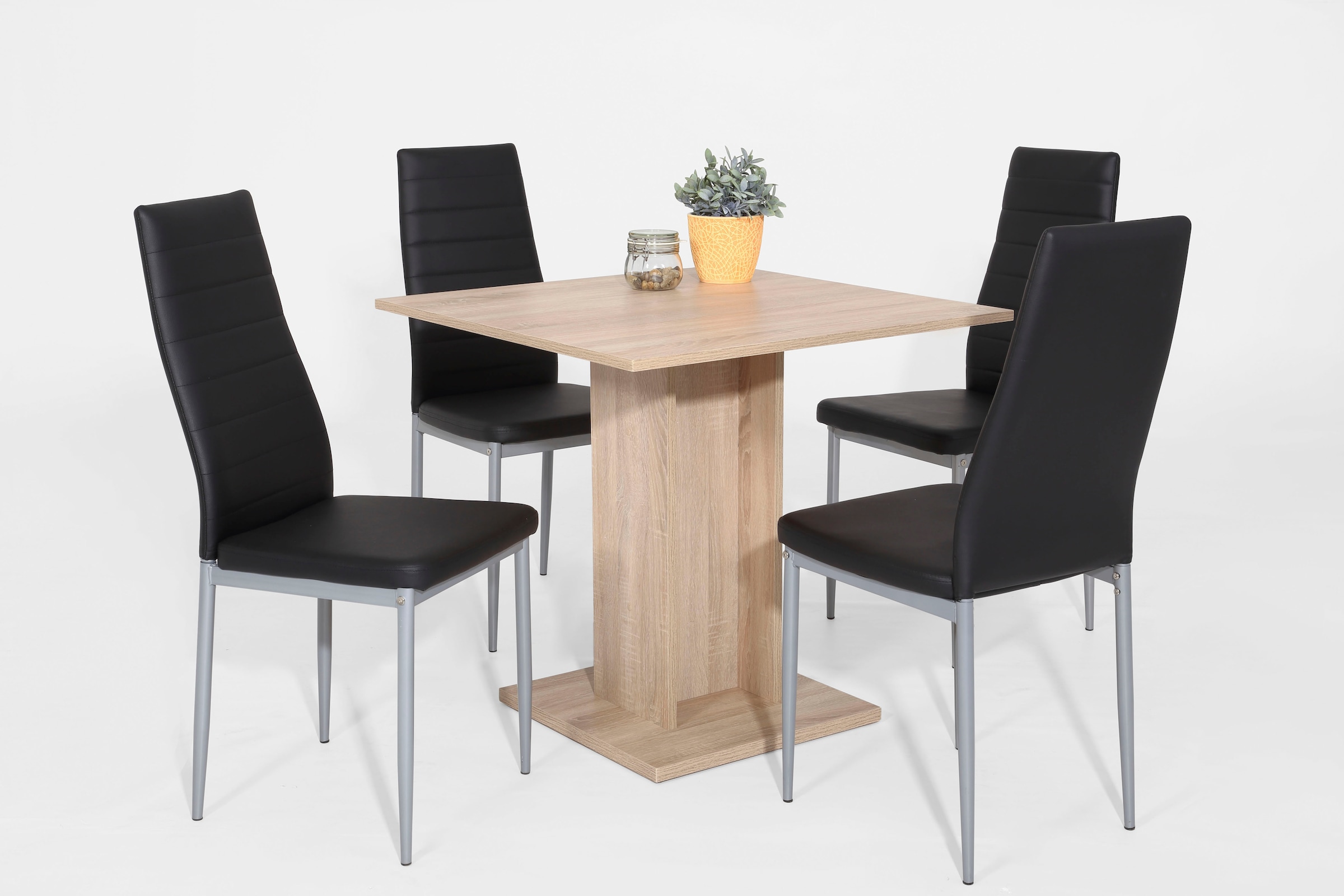 HELA 4-Fußstuhl "SIMONE" (Set) 2 Stk. Fest gepolstert günstig online kaufen