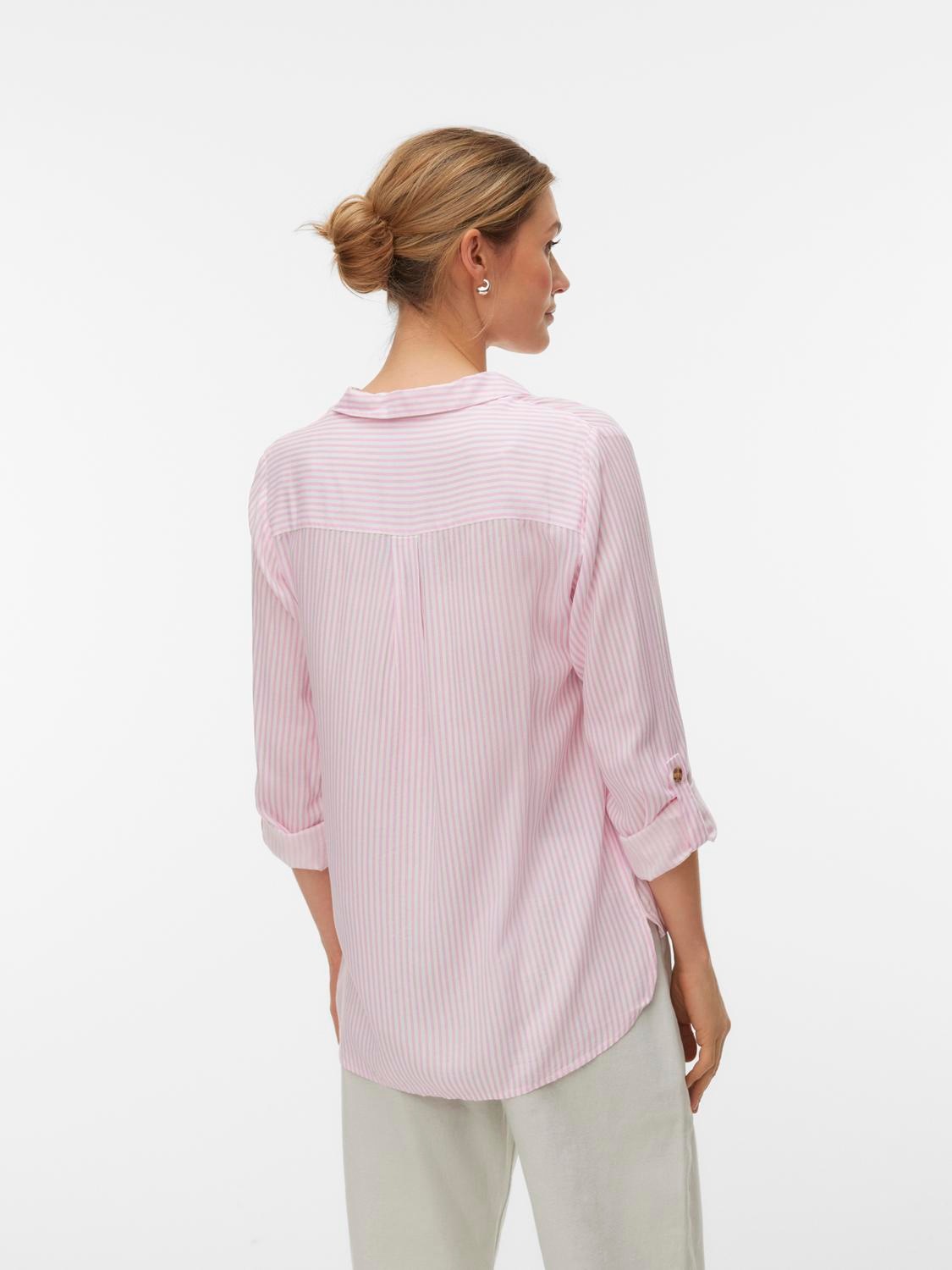 Vero Moda Hemdbluse "VMBUMPY L/S SHIRT NEW WVN GA NOOS" Viskose, regular fi günstig online kaufen