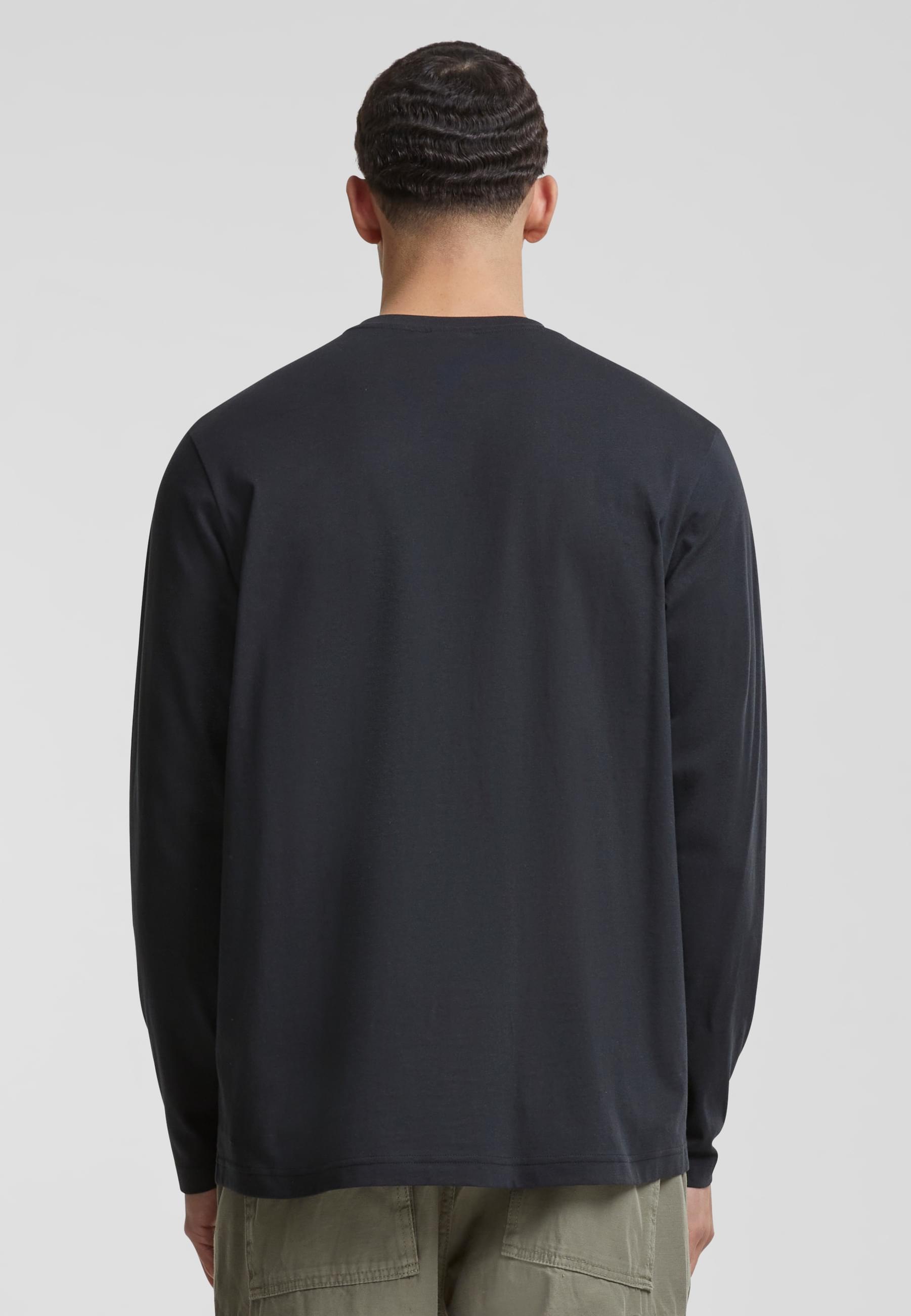 URBAN CLASSICS Longsleeve »Urban Classics Herren Basic Longsleeve«, (1 tlg.)