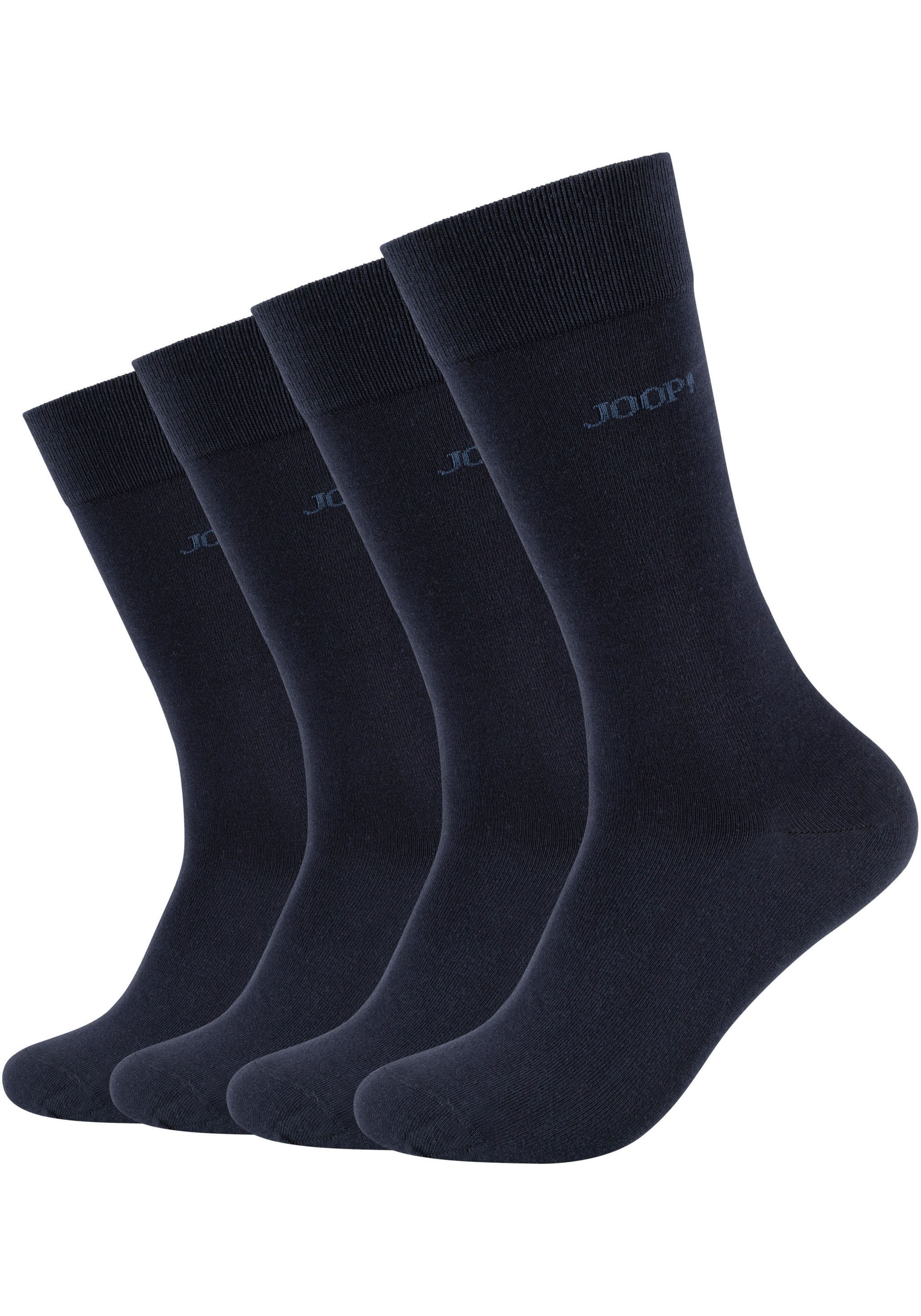 Thumbnail - JOOP Socken "premium essentials" 4 Paar, Premium Essentials, verstärkte Ferse, haltbare Spitze