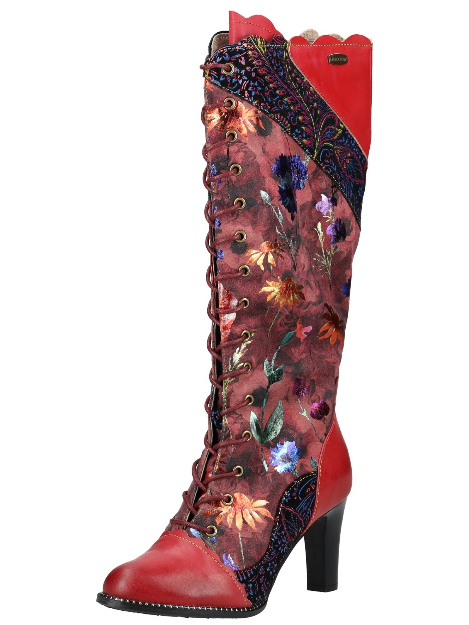 LAURA VITA Schnürstiefel "LAURA VITA Stiefel Leder/Textil" günstig online kaufen