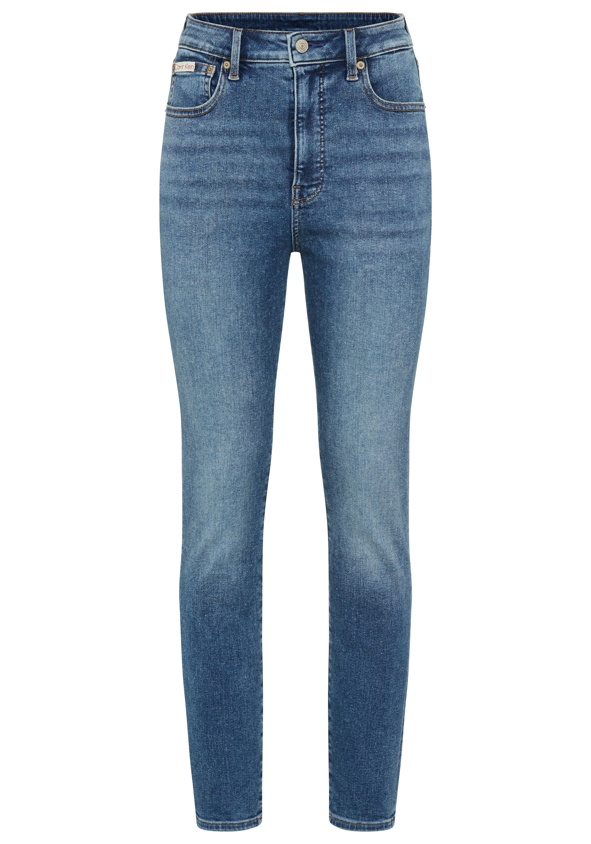Calvin Klein Jeans High-waist-Jeans, skinny fit, used washed günstig online kaufen
