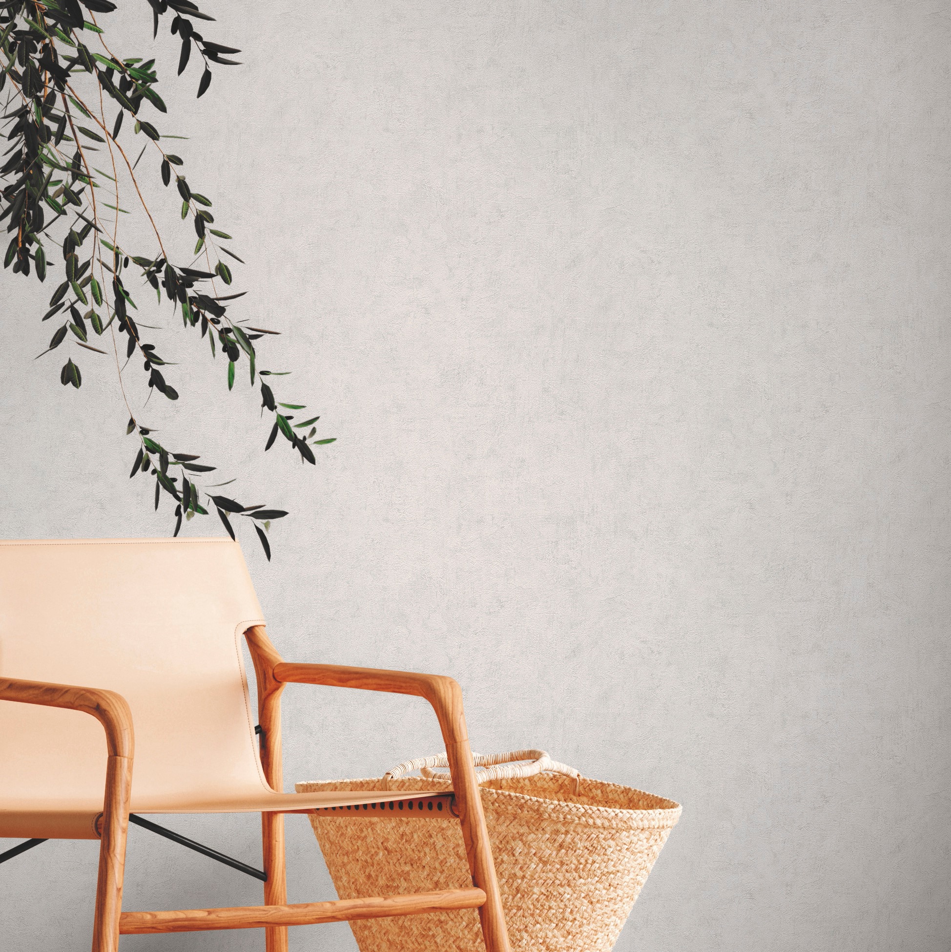 A.S. Création Vliestapete »Natural Living Putzoptik« gemustert | matt | neutral leicht strukturiert Strukturtapete  PVC-Frei, skandinavisch, Flur