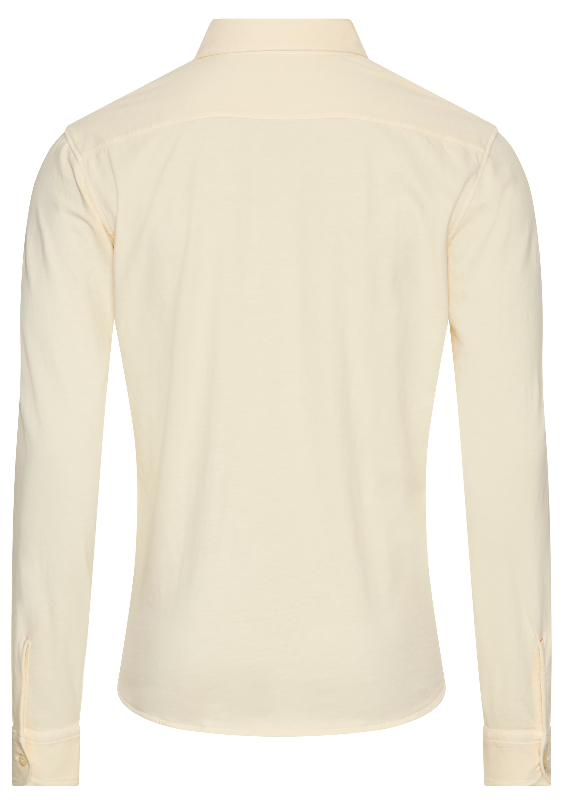 BOSS ORANGE Langarmhemd »Myjersey«, mit Logo-Stickerei