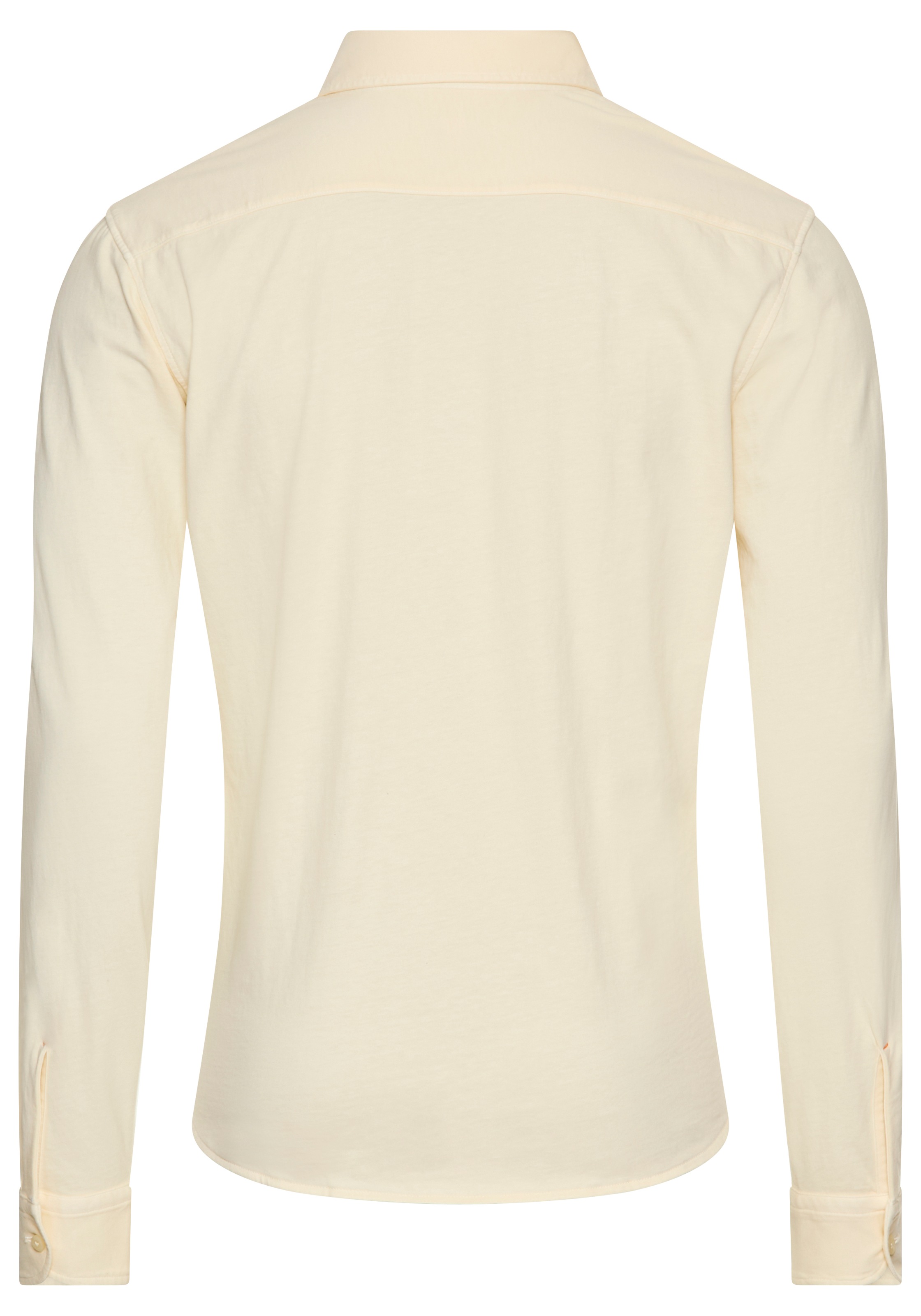 BOSS ORANGE Langarmhemd "Myjersey", mit Logo-Stickerei günstig online kaufen