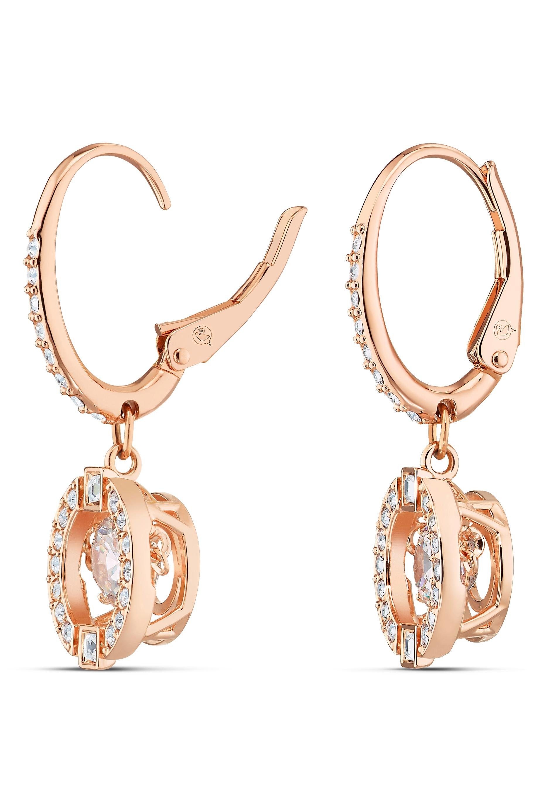 Swarovski Paar Ohrhänger »Una Sparkling Dc, 5504753«, mit Swarovski® Kristall