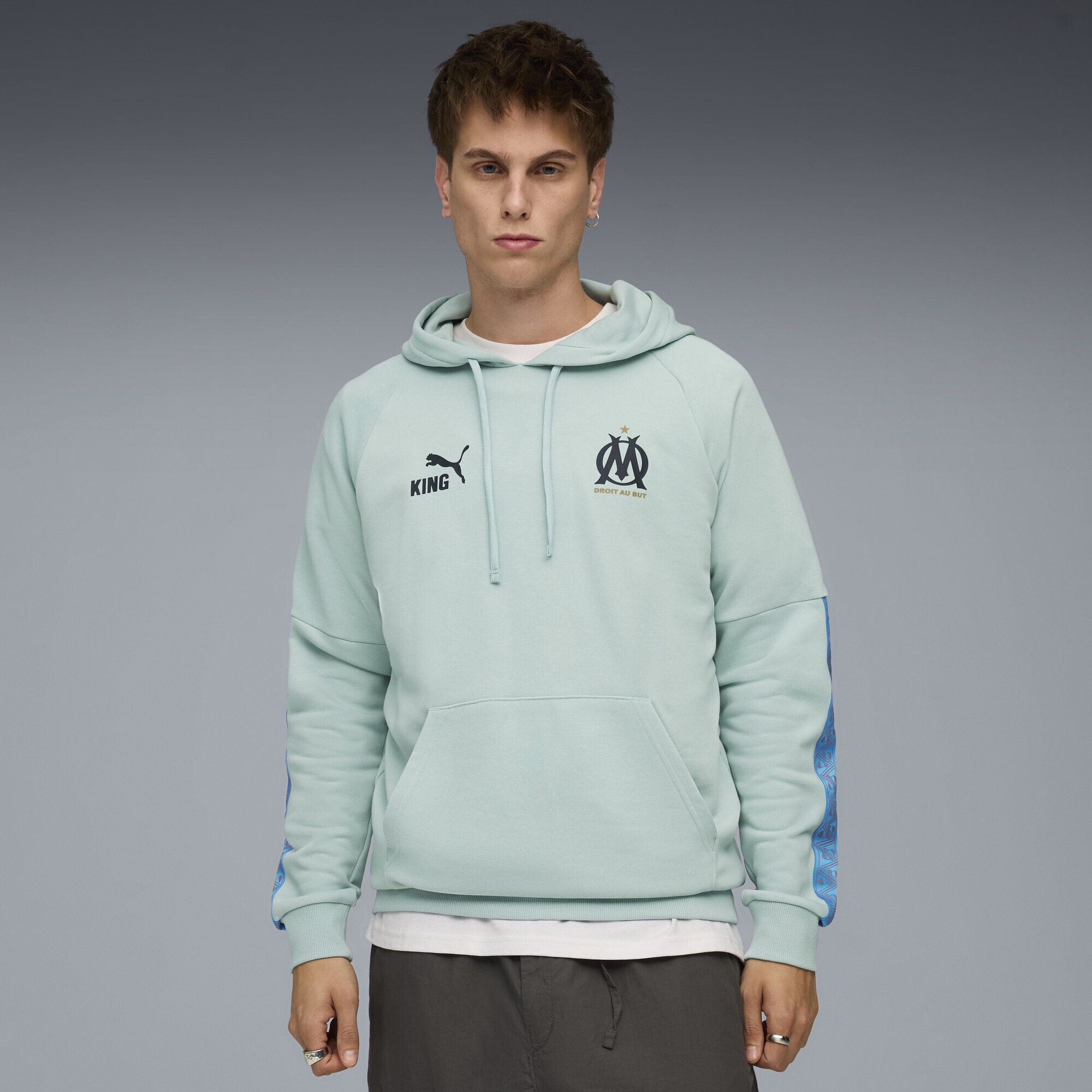 PUMA Hoodie "Olympique de Marseille KING Hoodie Herren" günstig online kaufen