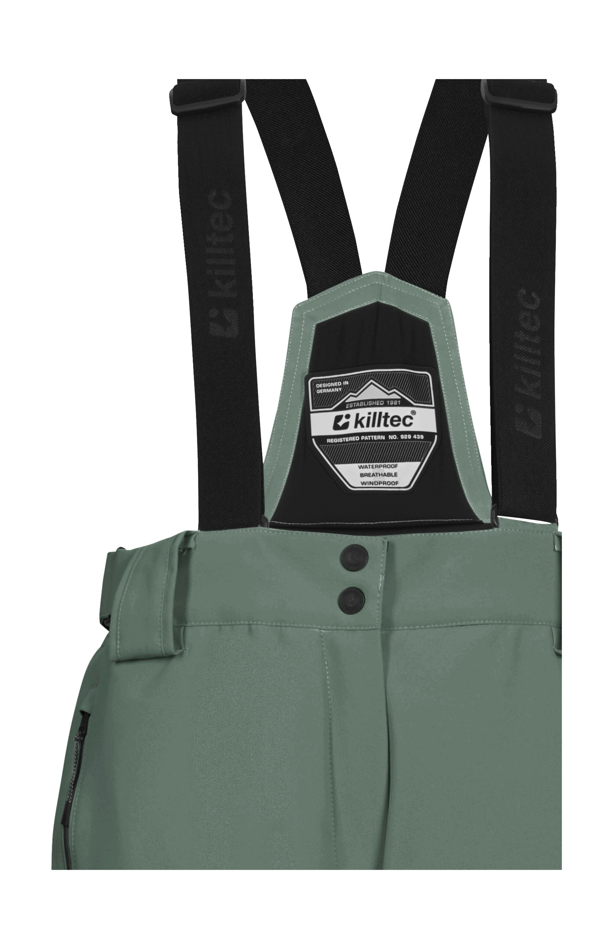 Thumbnail - Killtec Skihose "KSW 249 WMN SKI PNTS" Wasser- und winddicht, abnehmbare Träger, verstellbare Taille