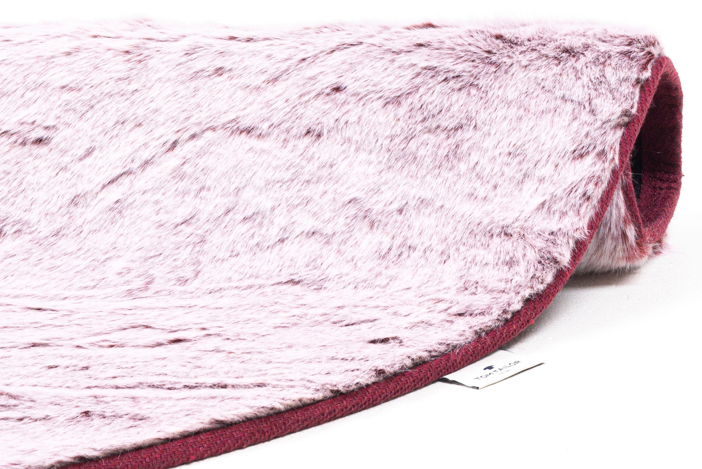 TOM TAILOR HOME Fellteppich »Furry«, rund, 25 mm Höhe, Kunstfell, Hochflor, extrem weiche Haptik