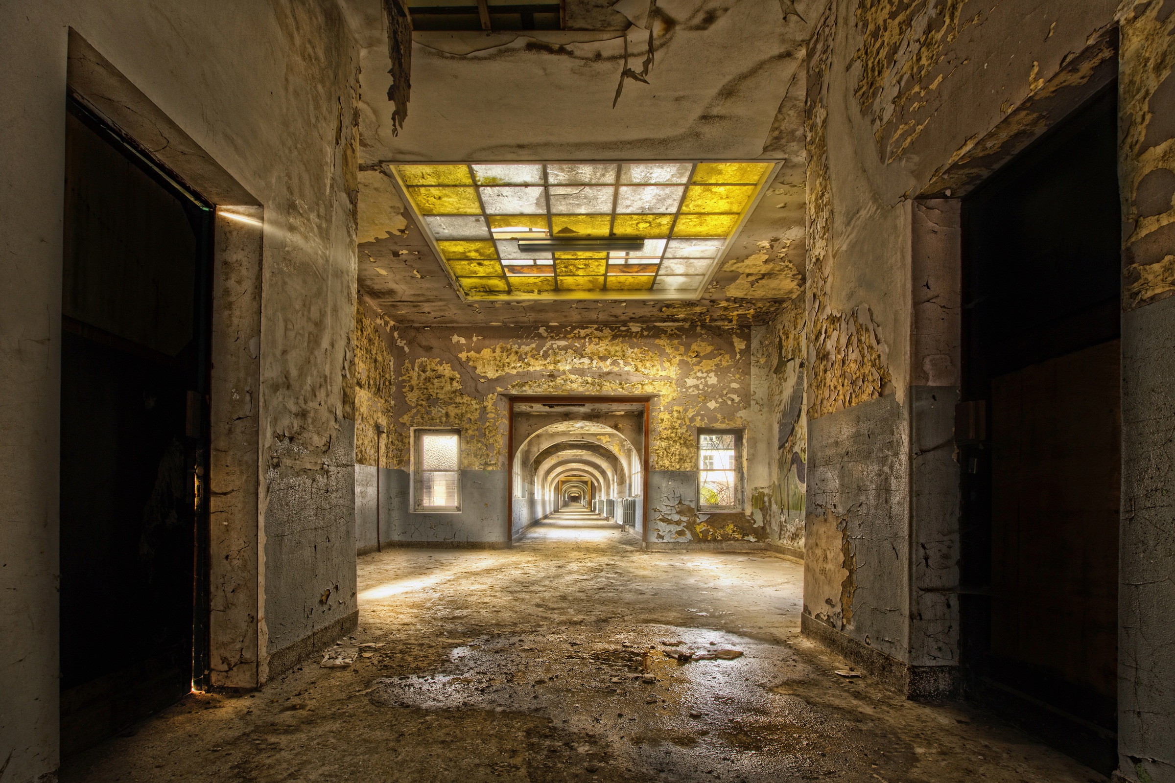 Papermoon Fototapete "Photo-Art PAUL BOOMSMA, LABYRINTH-SCHULE"