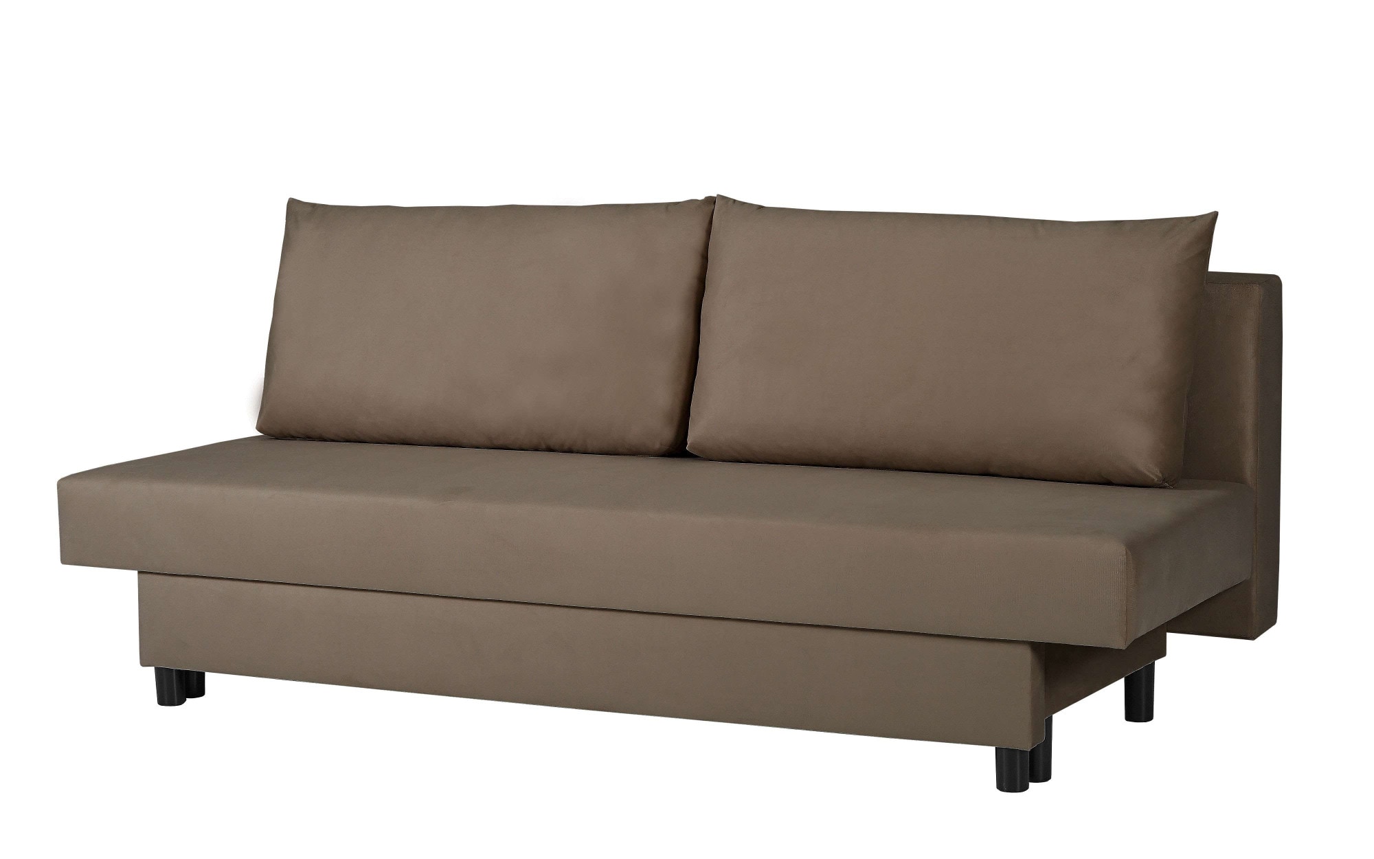 INOSIGN 3-Sitzer »SAWYER Schlafsofa mit Bettkasten und Wellenunterfederung«, pflegeleichte Bezüge: Velvet & Struktur, B/T/H 193/86/83,5 cm