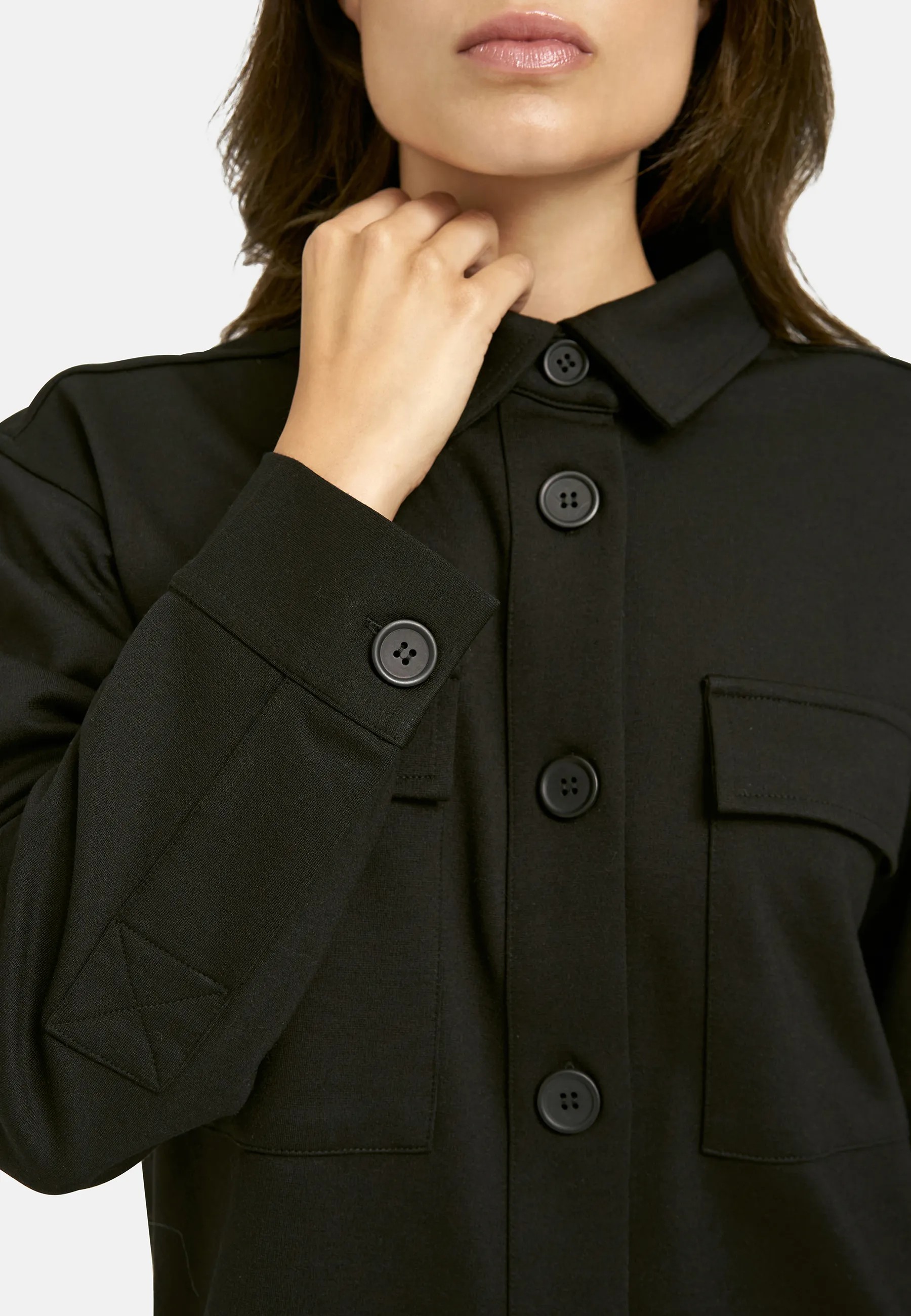 Thumbnail - Smith & Soul Hemdjacke mit aufgesetzten Taschen, Jersey