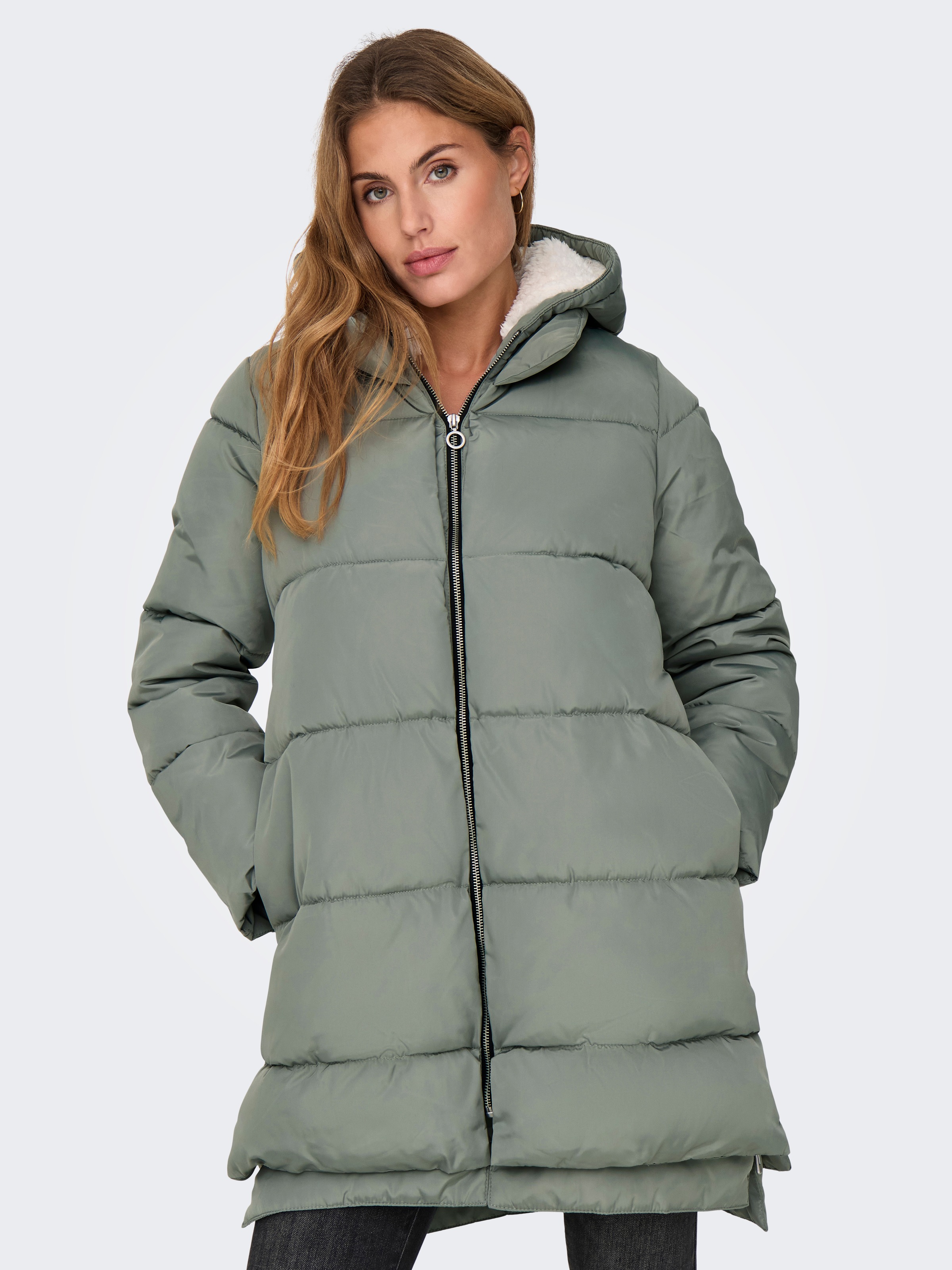 ONLY Steppmantel "ONLKELLY NORA LONG PUFFER COAT OTW" günstig online kaufen