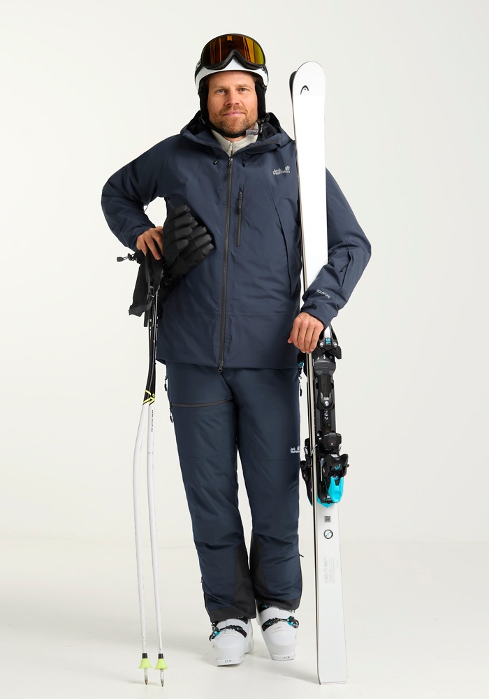 Thumbnail - Jack Wolfskin Skijacke "FLOWLINE PRO 2L INS JKT M" mit Kapuze