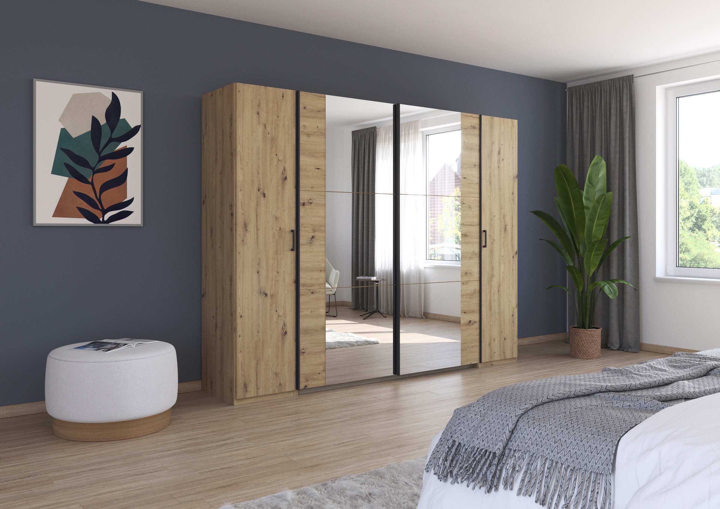 rauch Schwebetürenschrank "Kleiderschrank Drehtürenschrank Schrank Garderob günstig online kaufen