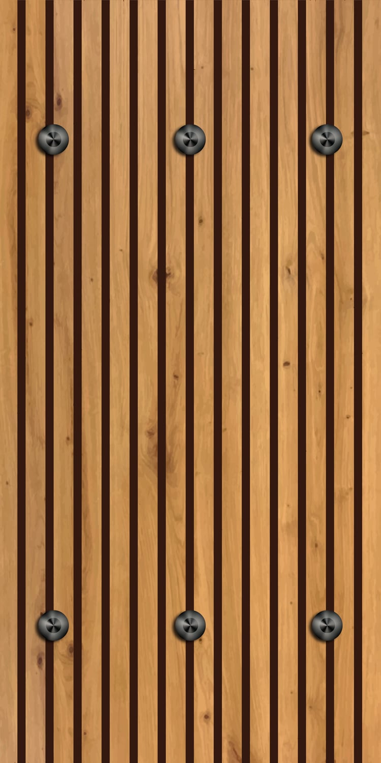 queence Wandgarderobe "Paneel Holz Optik" 1 Stk. tlg. Wandpaneel aus Acrylg günstig online kaufen