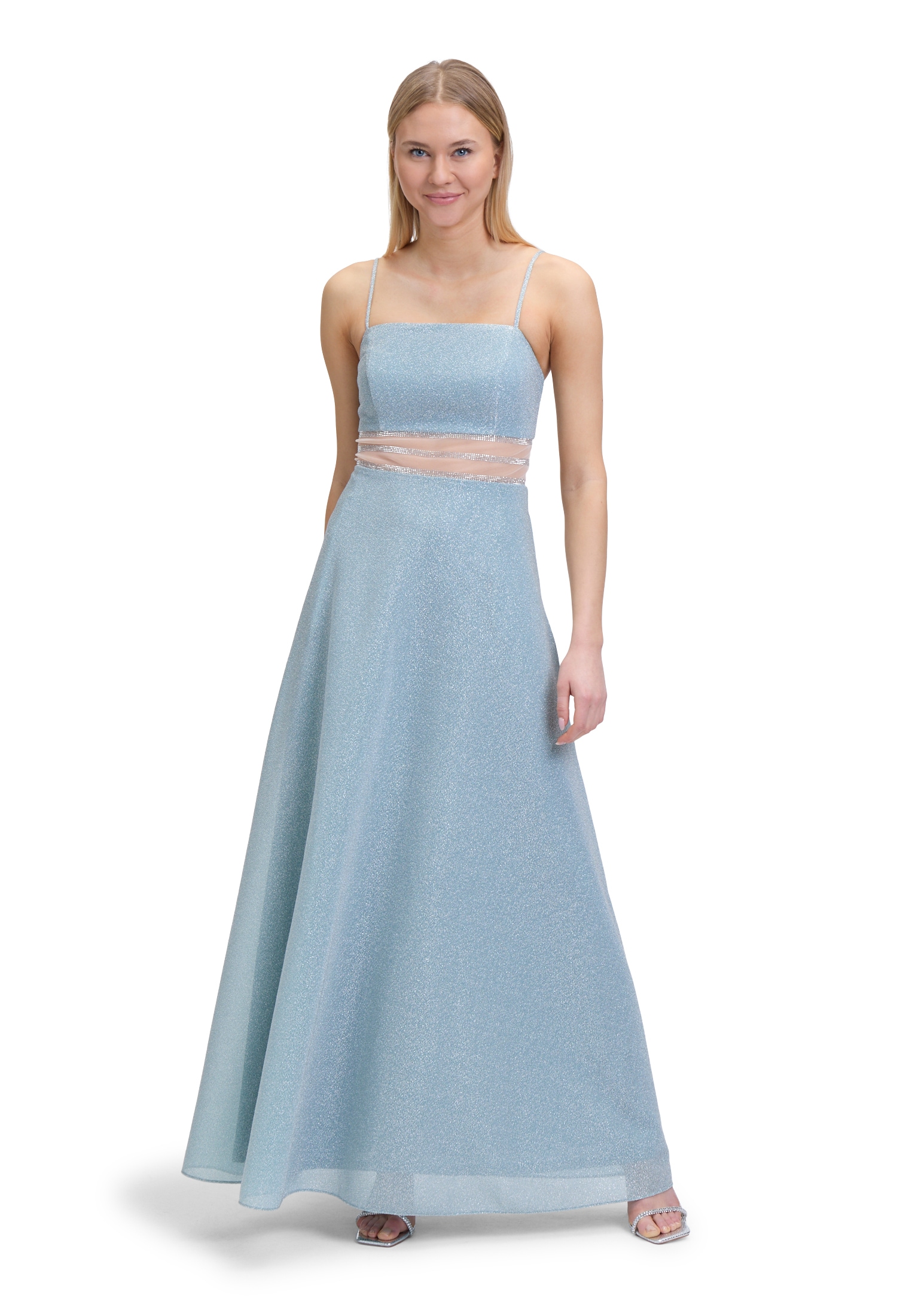 Vera Mont Abendkleid "Vera Mont Damen Abendkleid mit Effektgarn", Zierstein günstig online kaufen