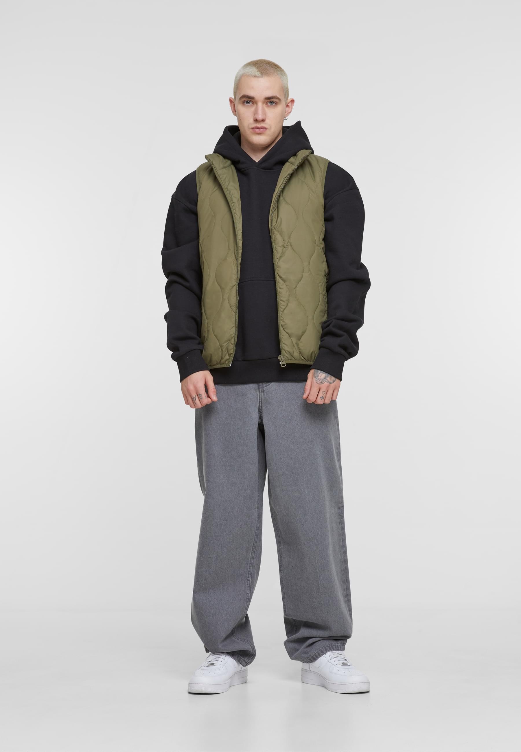 URBAN CLASSICS Steppweste »Urban Classics Mens Super Light Bubble Vest«, (1 tlg.)