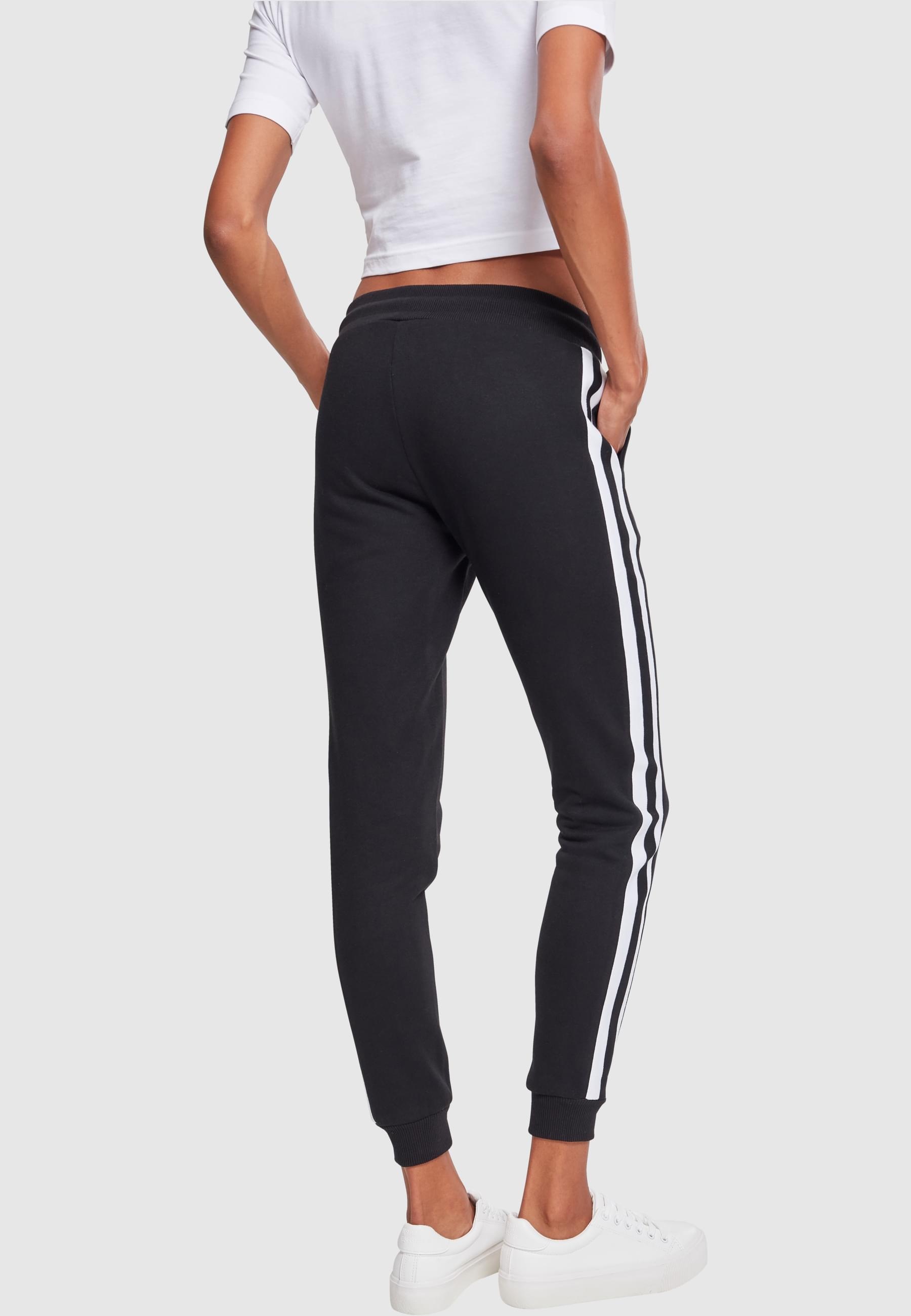 URBAN CLASSICS Jogginghose »Urban Classics Damen Ladies College Contrast Sweatpants«, (1 tlg.)