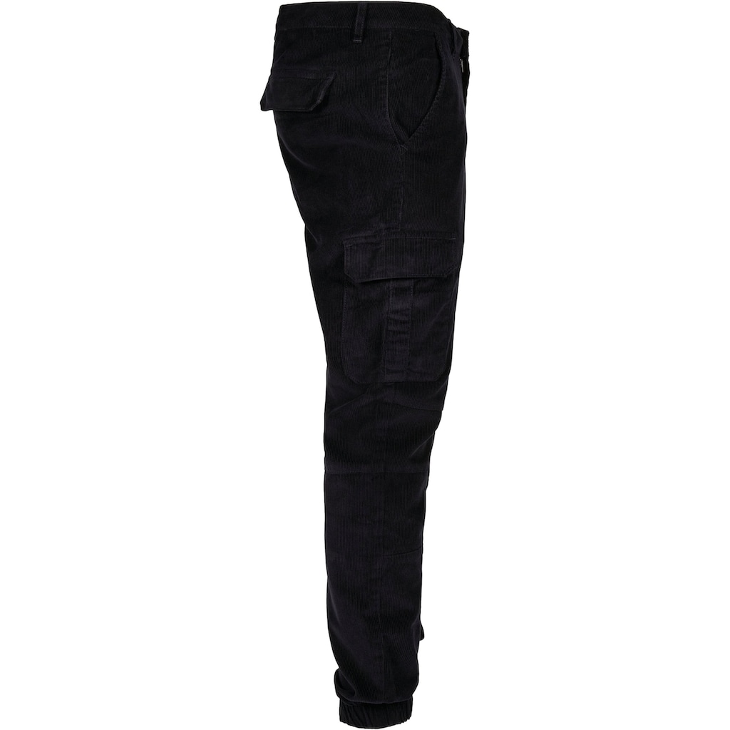 URBAN CLASSICS Jogginghose »Herren Corduroy Cargo Jogging Pants«, (1 tlg.)