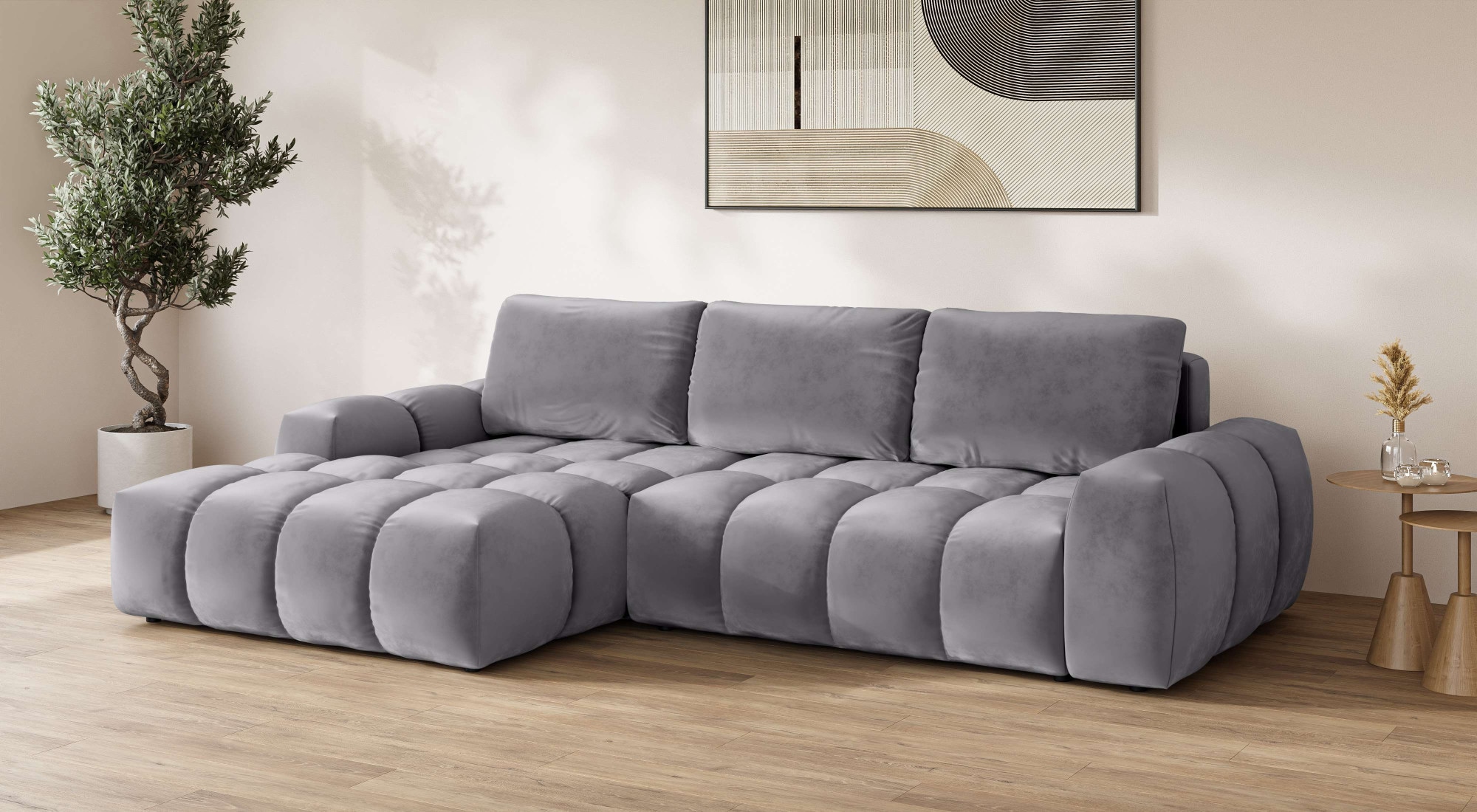 INOSIGN Ecksofa "AZITA klein optionale Schlafsofa mit Bettkasten, B/T/H: 27 günstig online kaufen