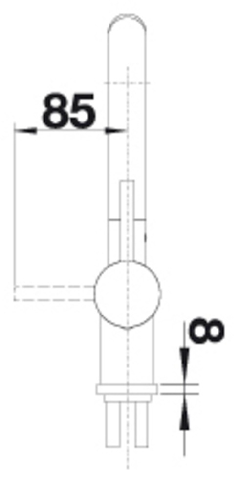 Blanco Einbaumülleimer »LINUS-S« Edelstahl massiv, PVD Steel, Hochdruck