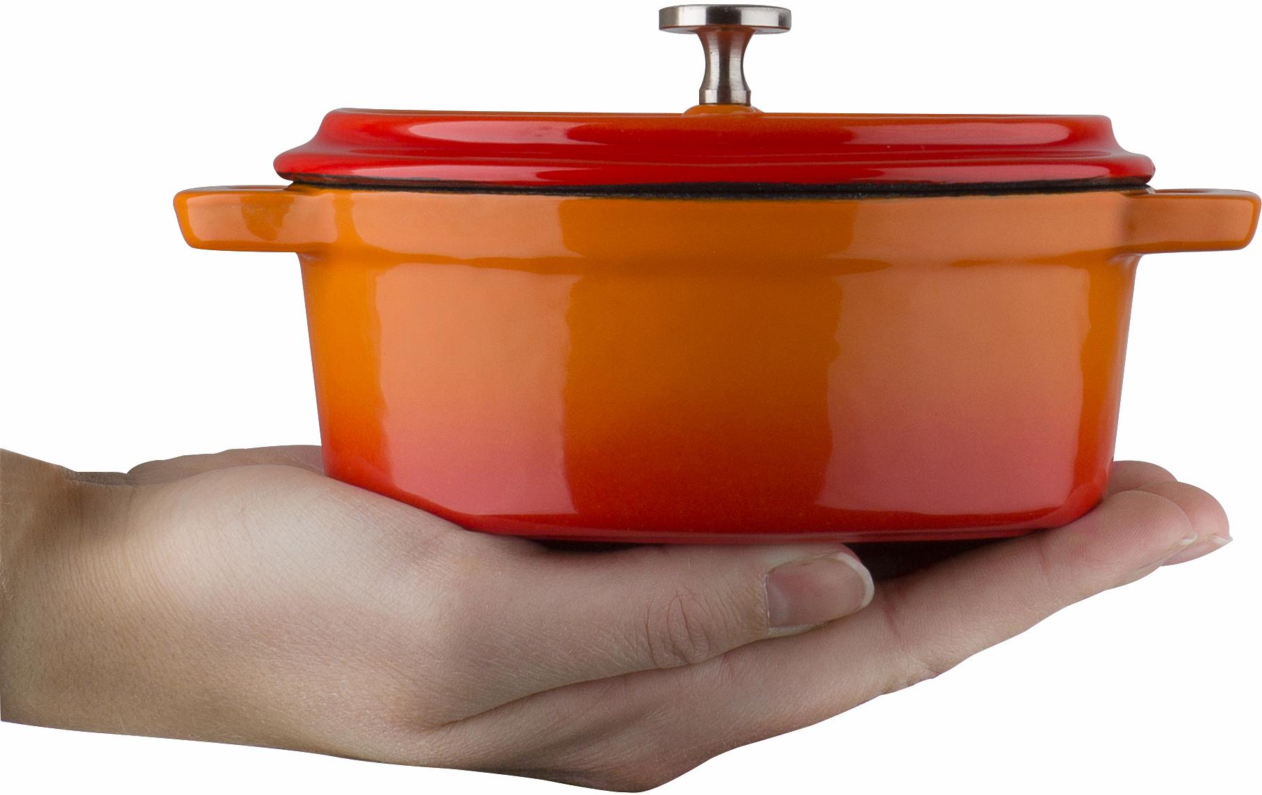 GSW Serviertopf "Shadow, oval, Inkl. Schieferplatte" Gusseisen 1 Stk. tlg. günstig online kaufen