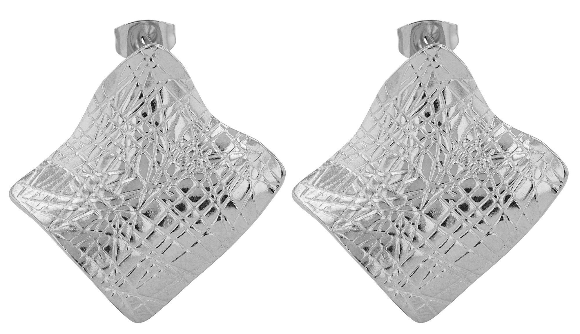 Adelia´s Paar Ohrhänger "Damen Ohrringe – Ohrstecker aus Edelstahl" Eine sc günstig online kaufen