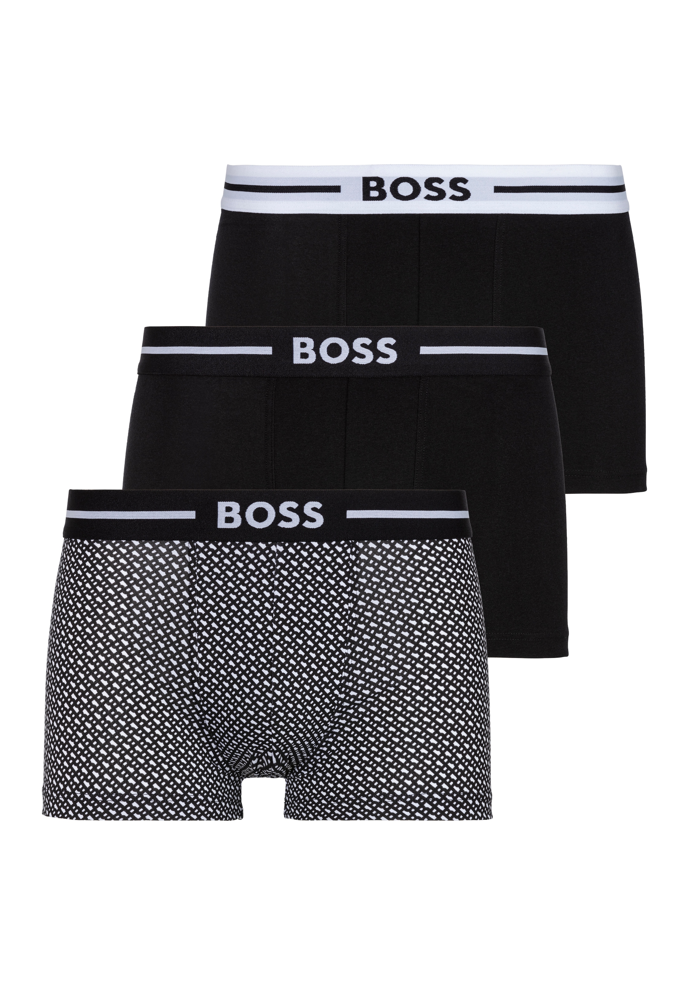 BOSS Trunk, (Packung, 3 St.), mit Logobund