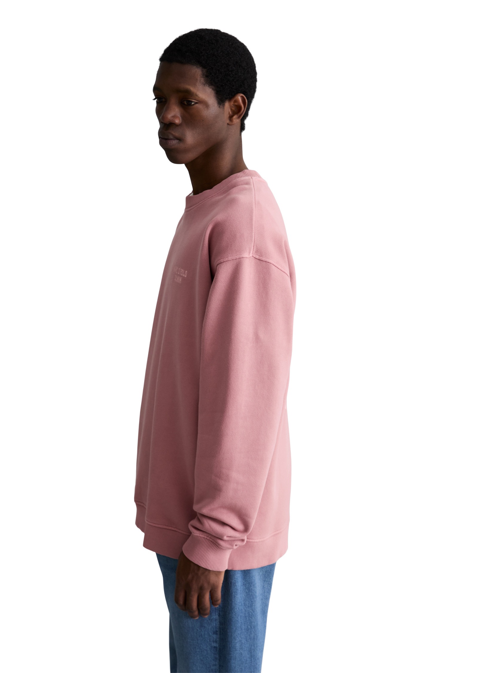 Marc O'Polo Denim Men Sweatshirt Dusty Raspberry M 4