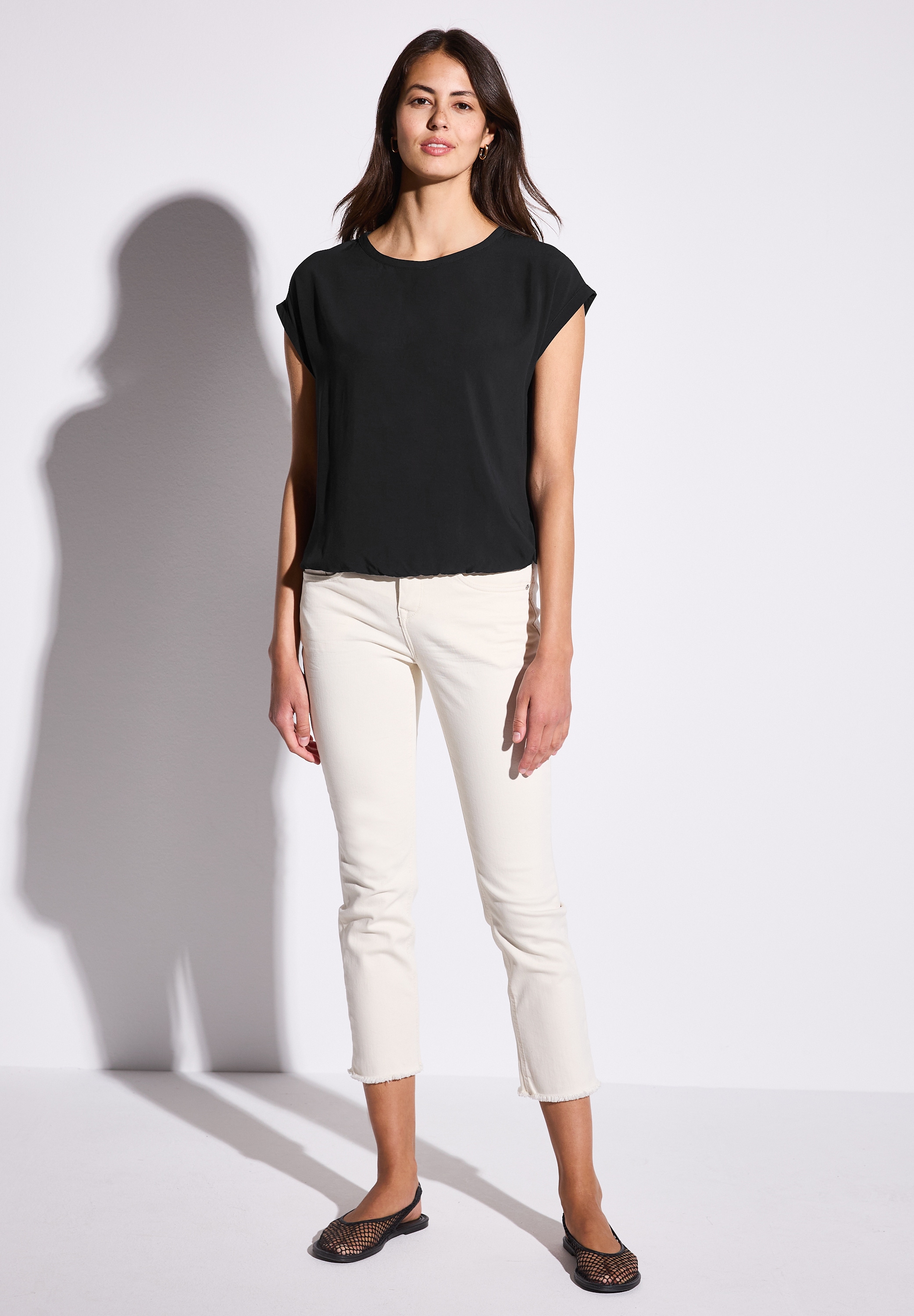 STREET ONE Shirtbluse, aus softer Viskose