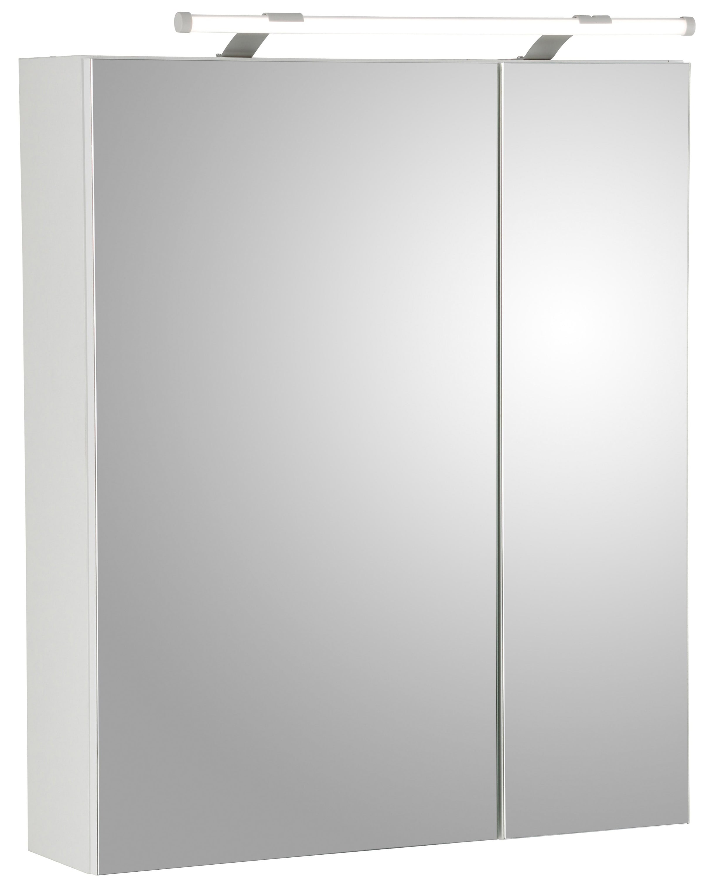 60 cm, bestellen | Schalter-/Steckdosenbox »Dorina«, Schildmeyer 2-türig, BAUR Breite Spiegelschrank LED-Beleuchtung,