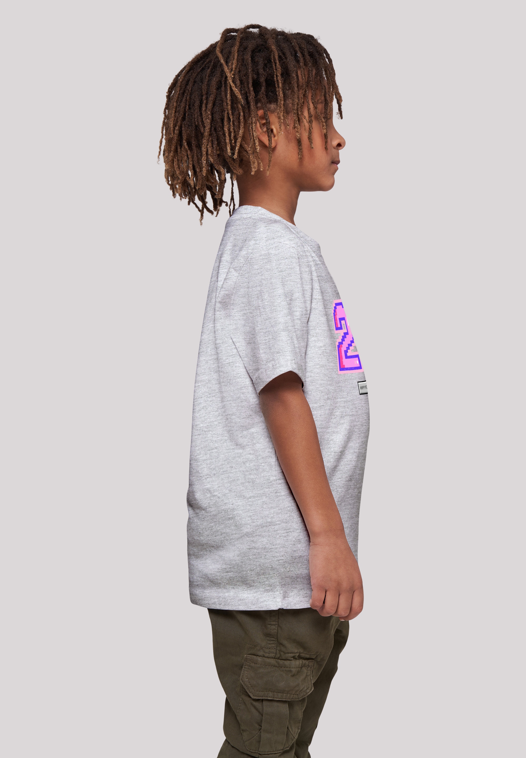 F4NT4STIC | für 23 »Pixel ▷ T-Shirt BAUR Print pink«,
