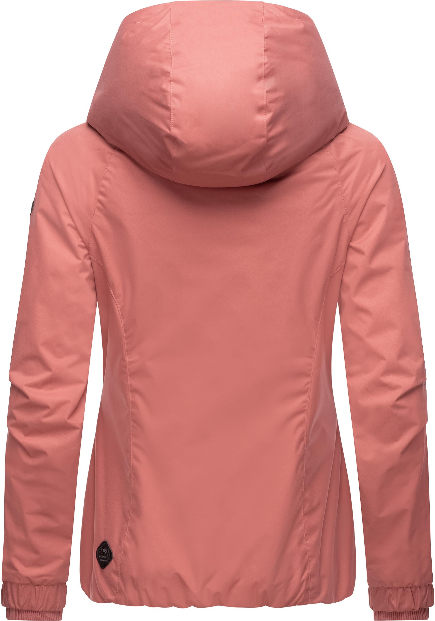 Ragwear Outdoorjacke »Dizzie«, mit Kapuze, Wasserdichte Übergangsjacke mit großer Kapuze