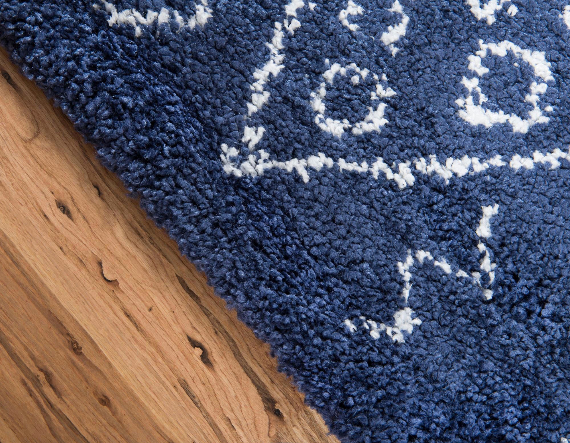 Myflair Möbel & Accessoires Hochflor-Läufer »Temara Shag Lagerräumung«, rechteckig, 51 mm Höhe, Teppich-Läufer, gewebt, Scandi Design, ideal im Flur & Schlafzimmer