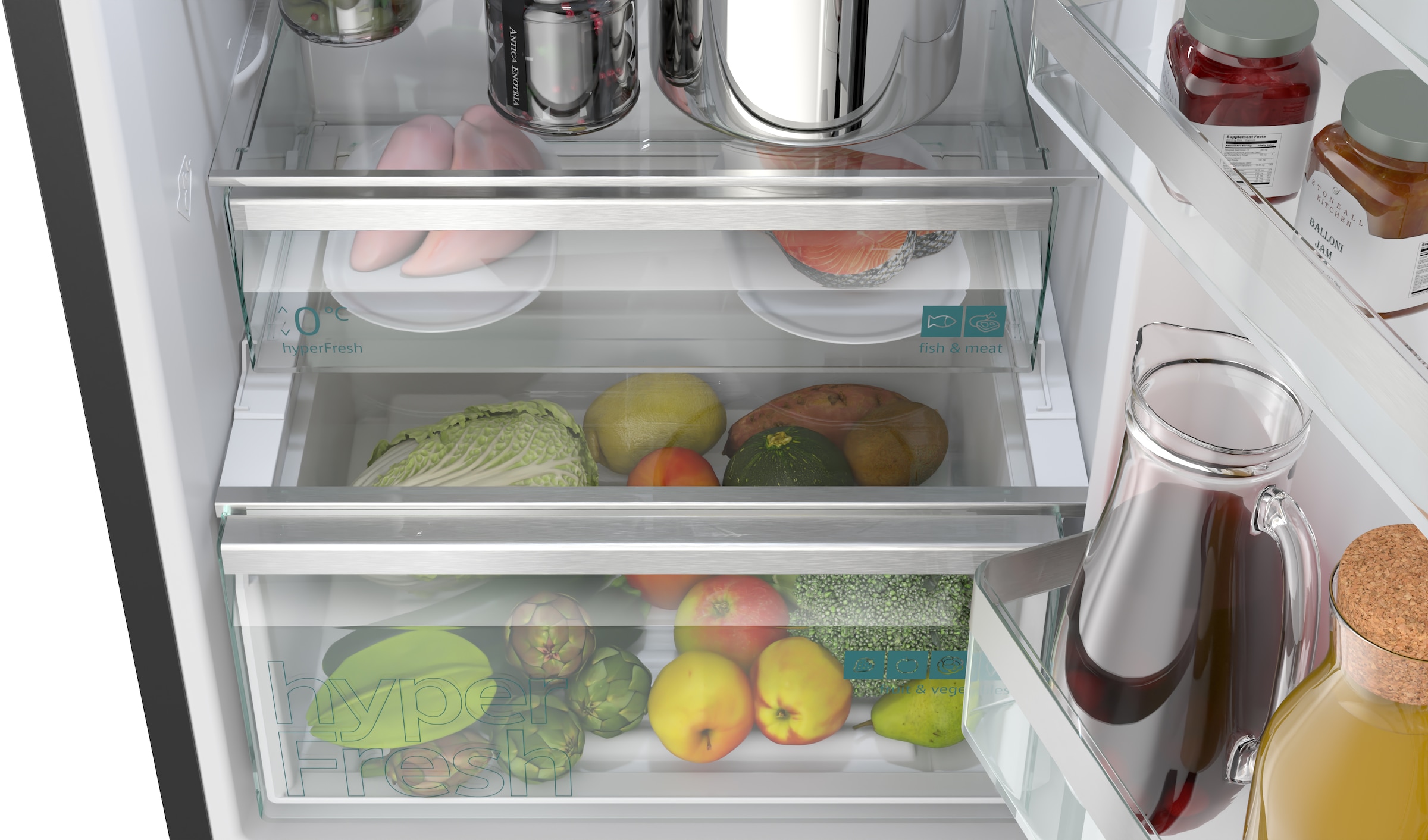 SIEMENS Kühl-/Gefrierkombination iQ300 »KG36NVXBG« 186 cm hoch 60 cm breit