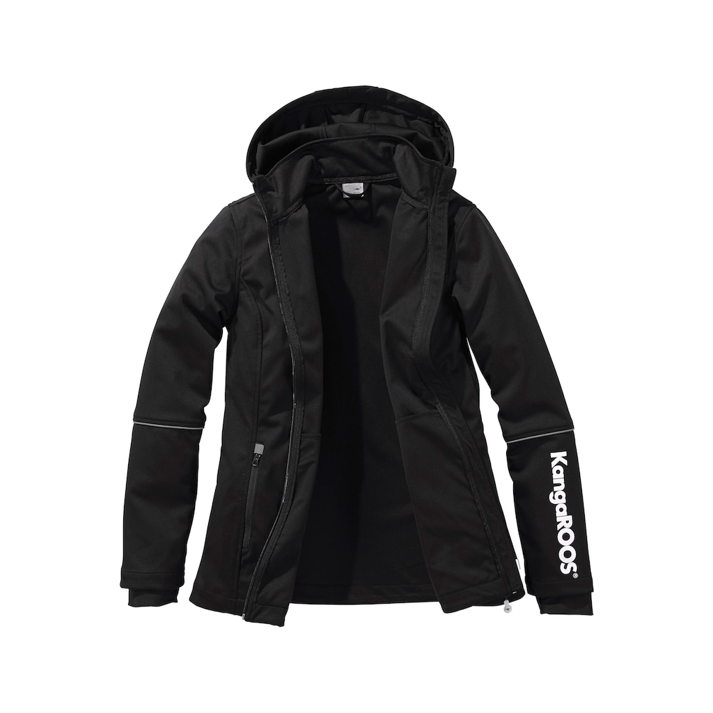 KangaROOS Softshelljacke, mit Kapuze