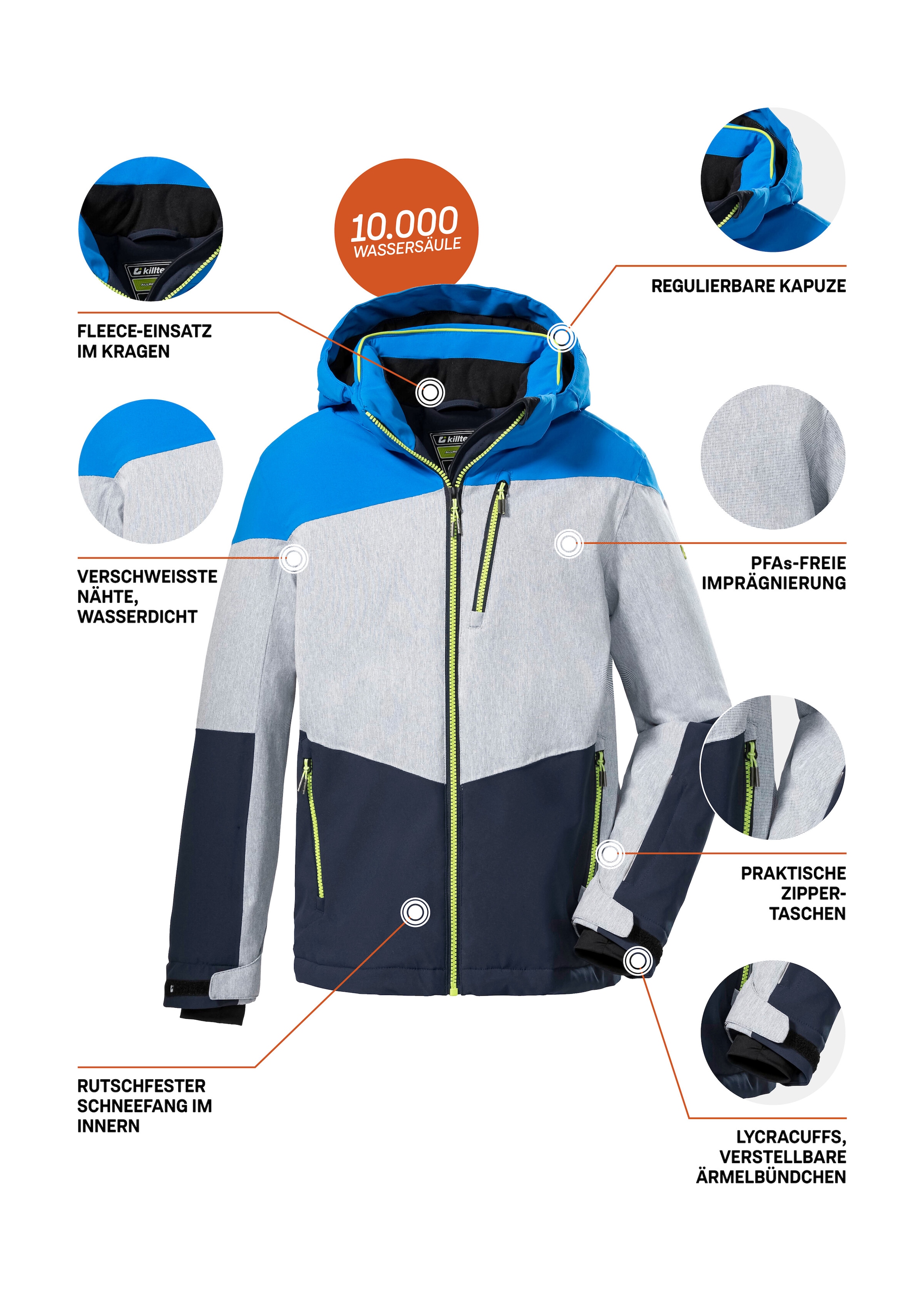 Killtec Skijacke »KSW 161 BYS SKI JCKT«