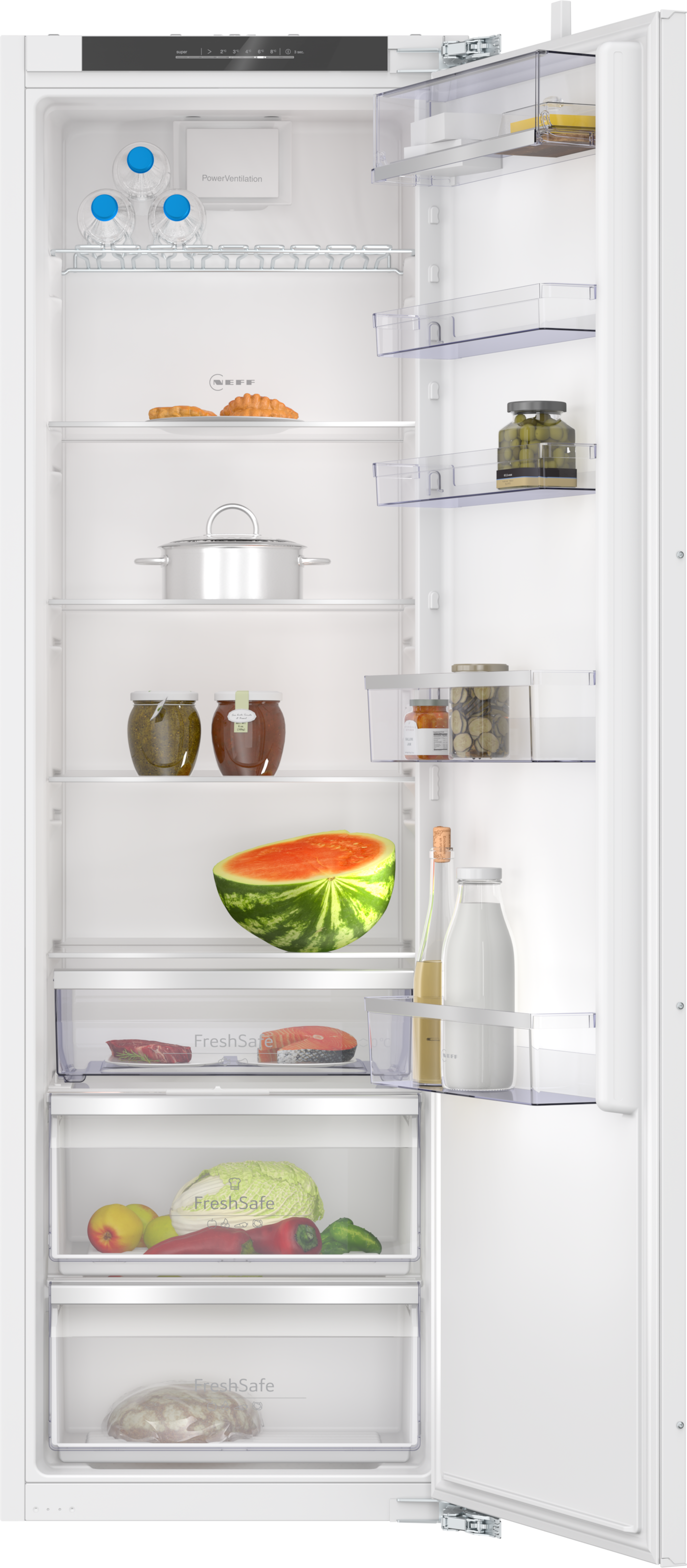 NEFF Einbaukühlschrank "KI1813DD0" 177,2 cm hoch 55,8 cm breit Fresh Safe: günstig online kaufen